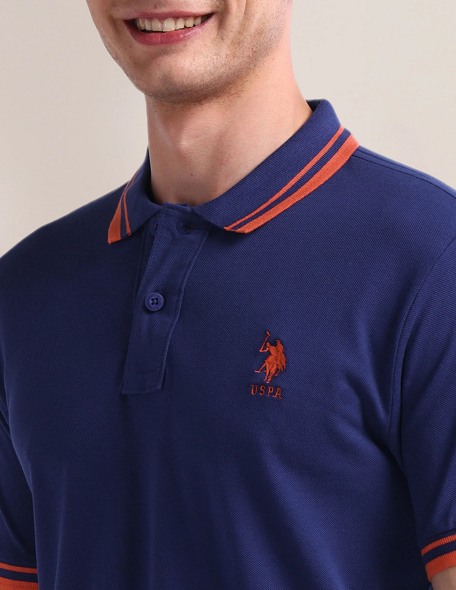 Solid Slim Fit Polo Shirt - Image 7