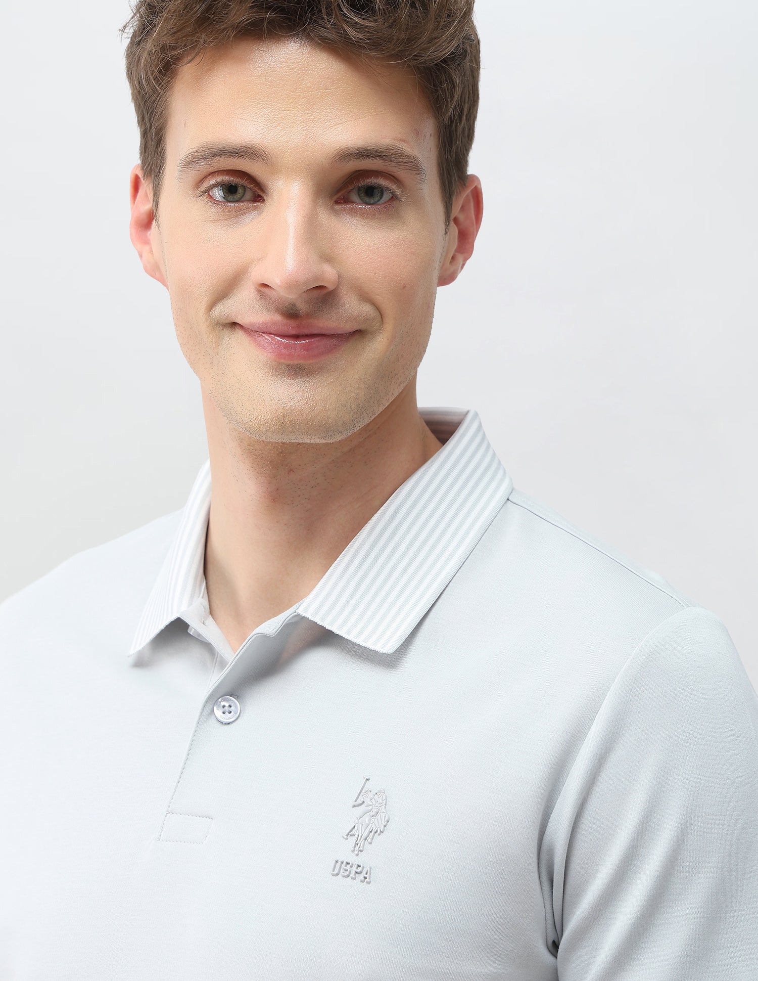 Solid Slim Fit Polo Shirt - Image 7