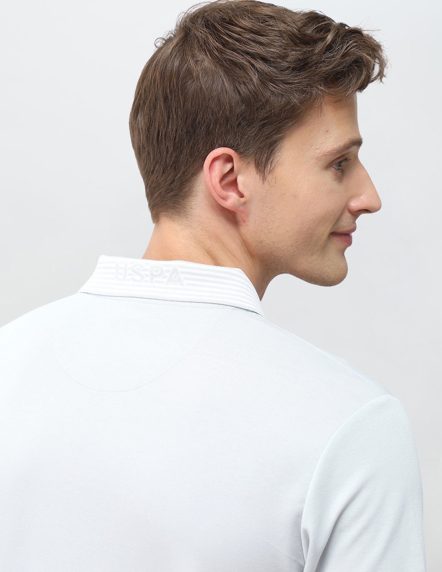 Solid Slim Fit Polo Shirt - Image 8