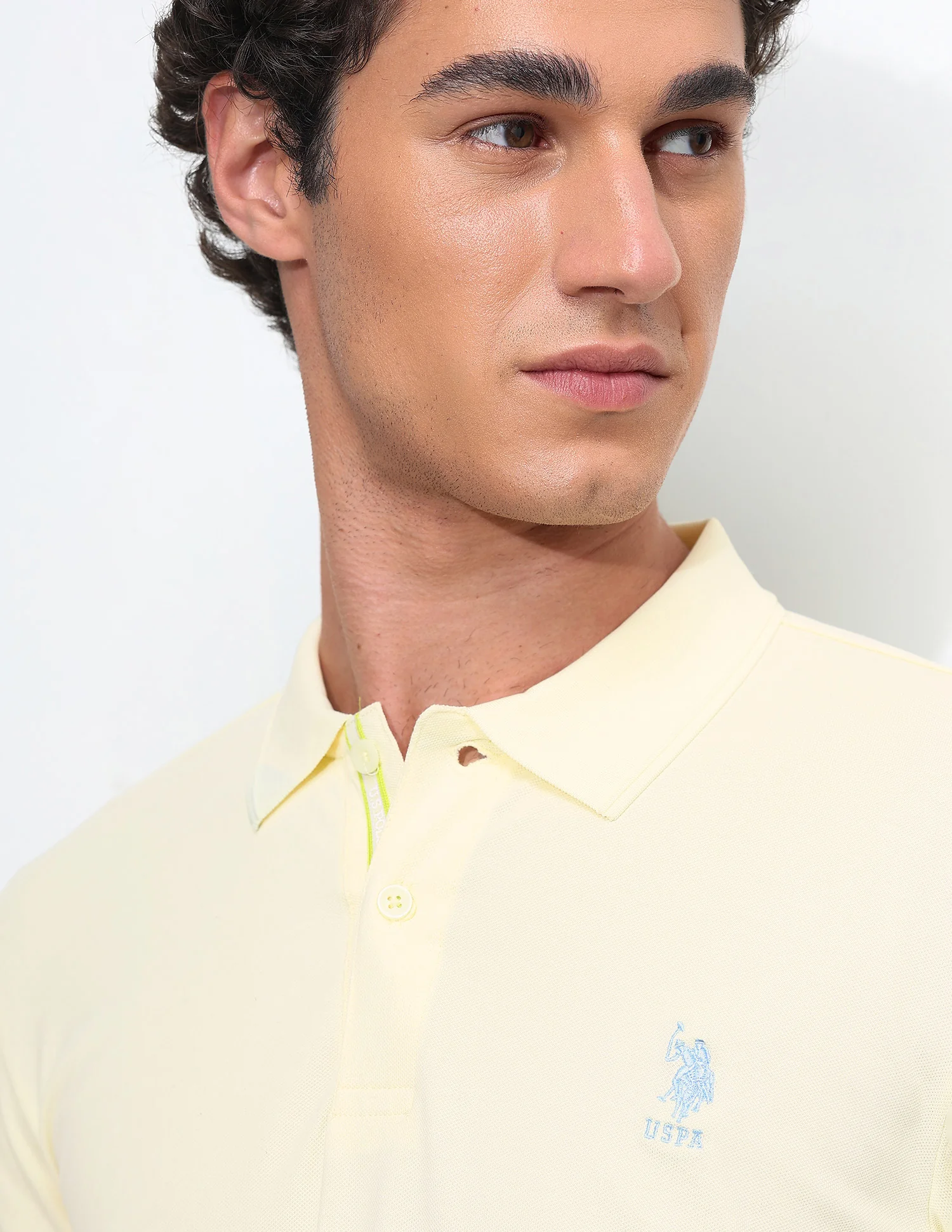 Solid Slim Fit Polo Shirt - Image 7