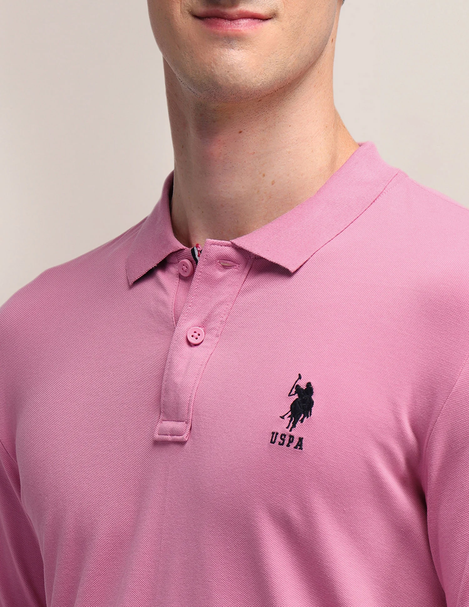 Solid Slim Fit Polo Shirt - Image 7