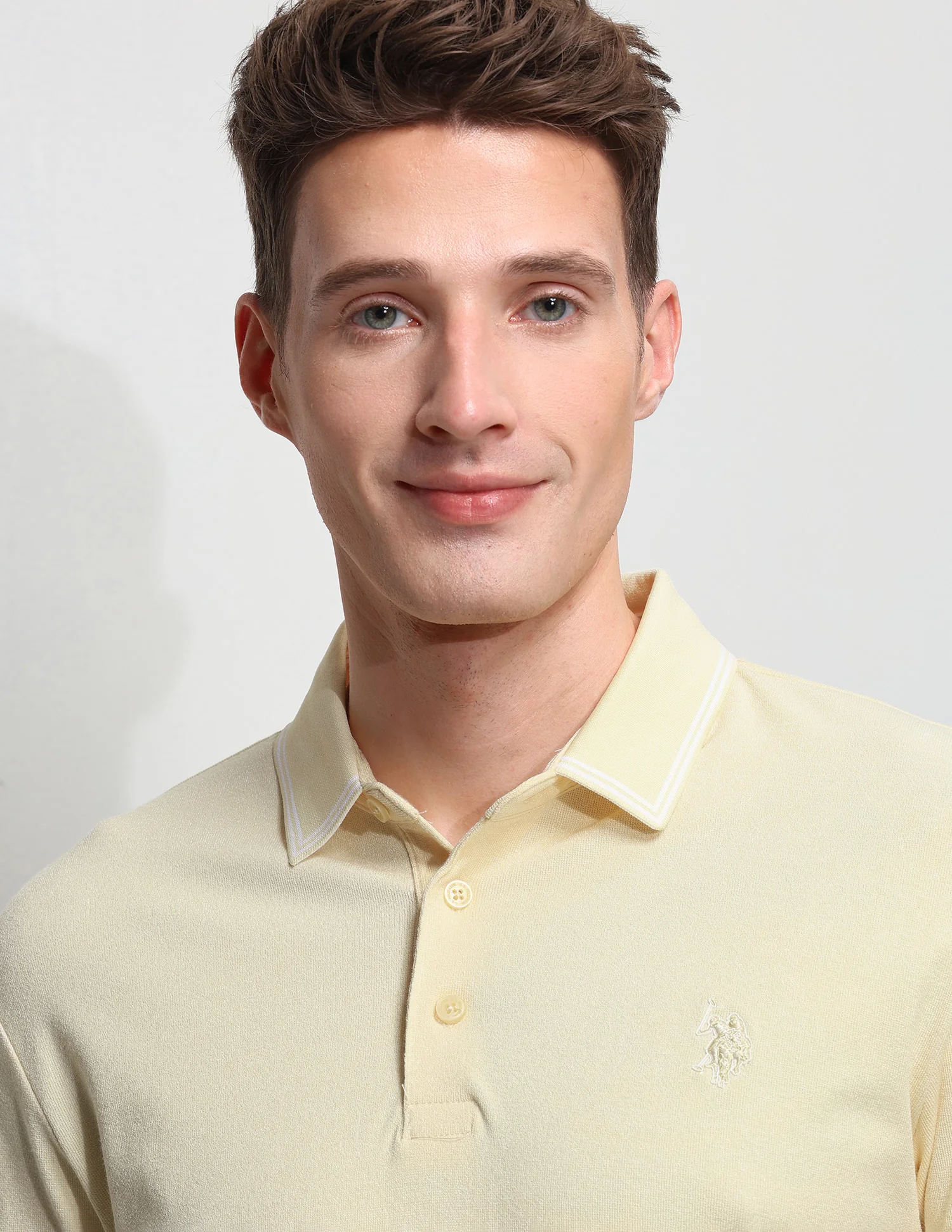 Solid Slim Fit Polo Shirt - Image 7