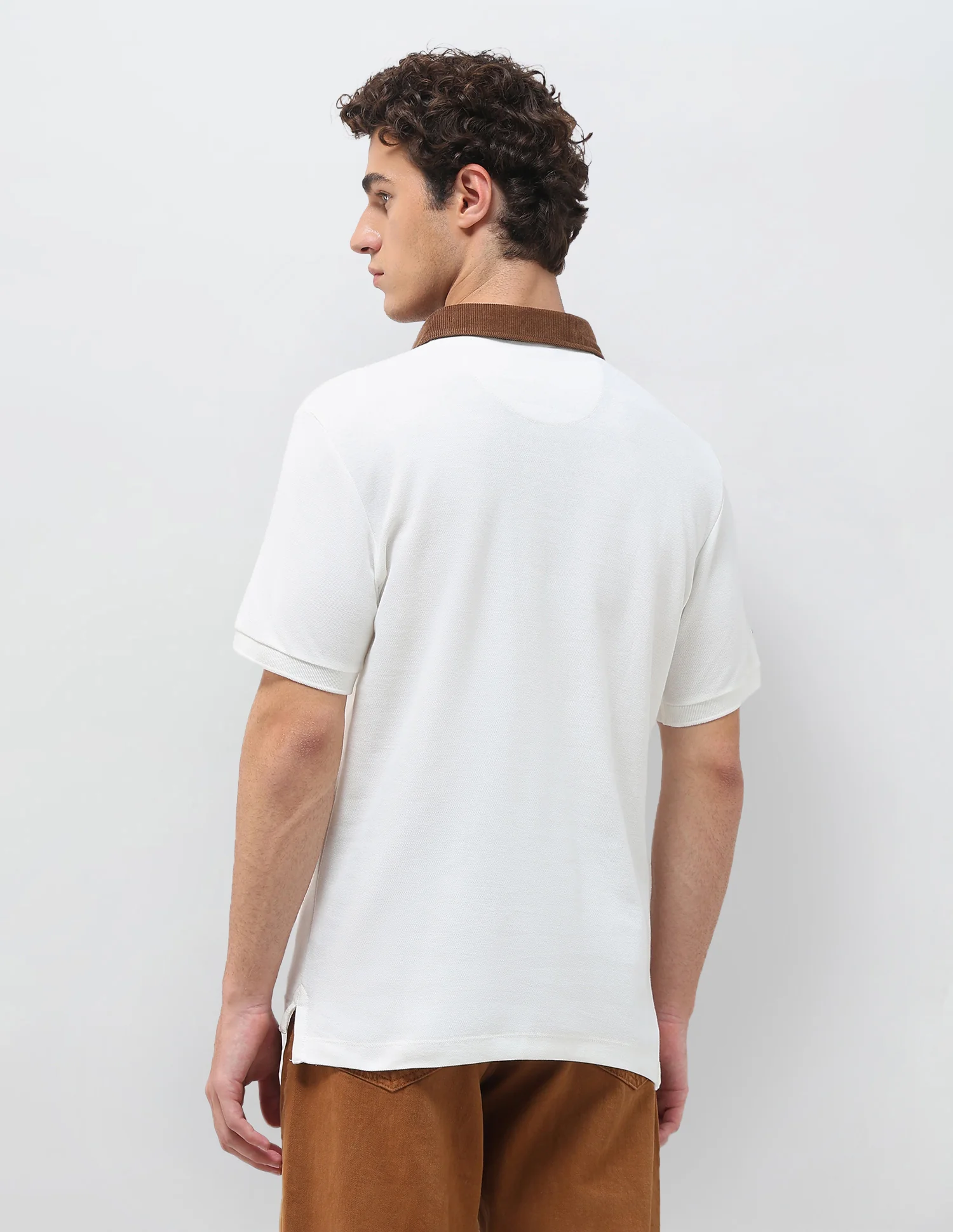 Solid Slim Fit Polo Shirt - Image 5