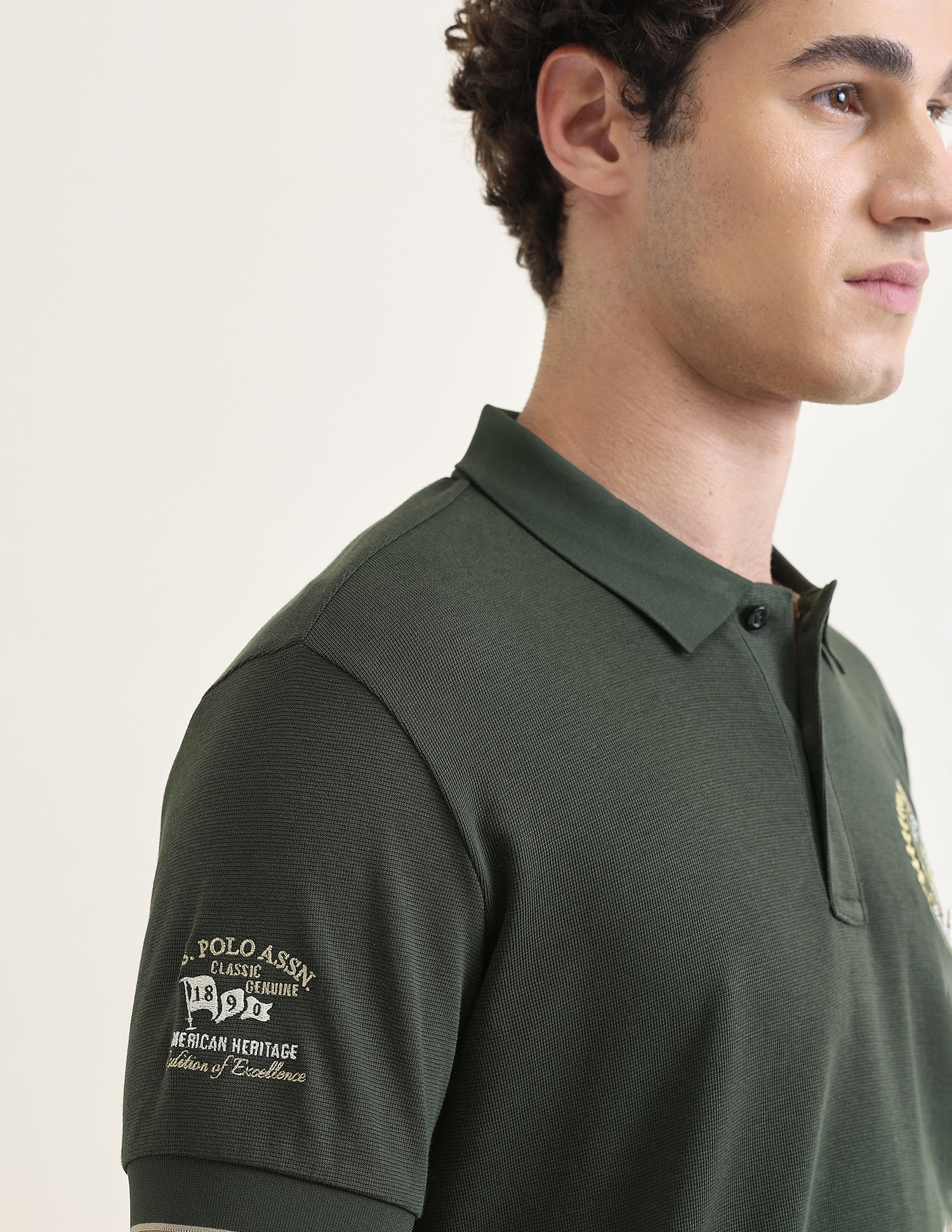 Solid Slim Fit Polo Shirt - Image 8