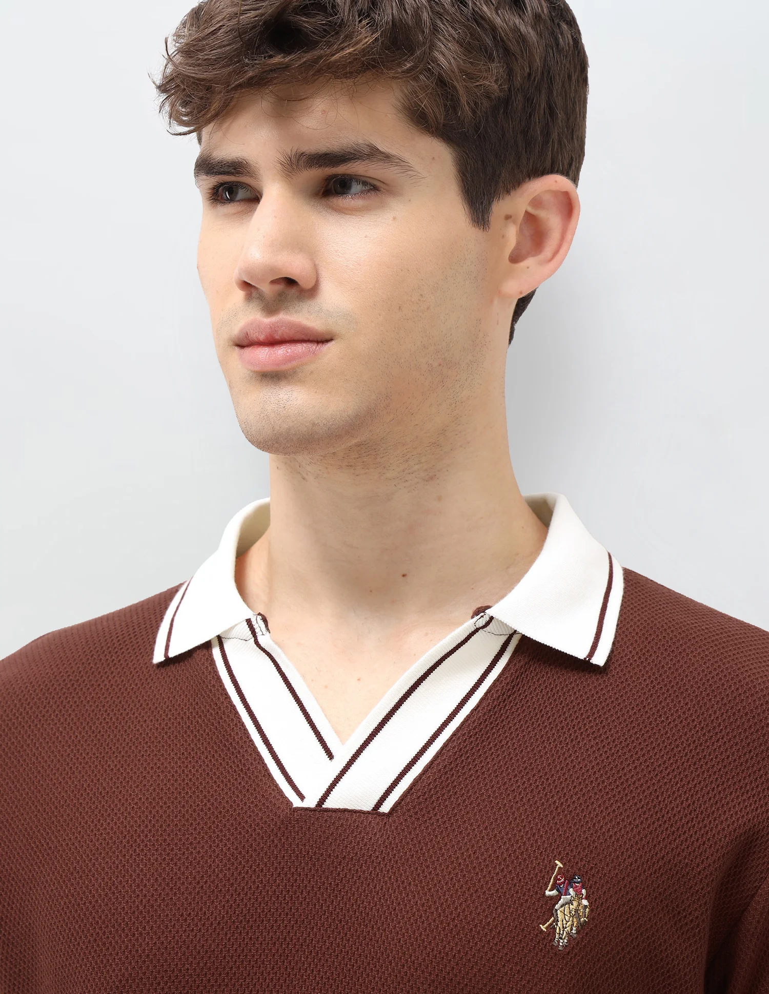 Solid Slim Fit Polo Shirt - Image 7