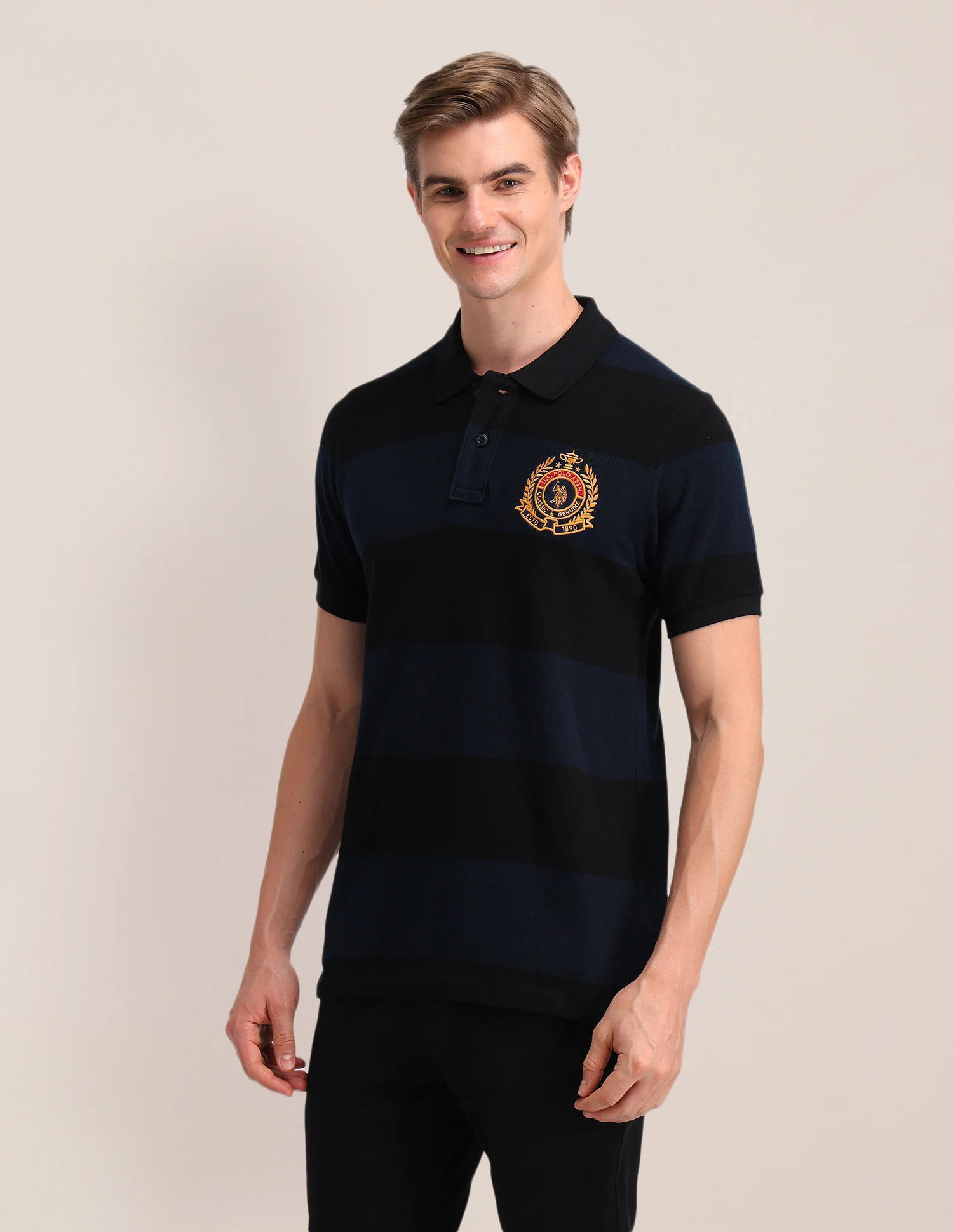 Solid Slim Fit Polo Shirt - Image 4