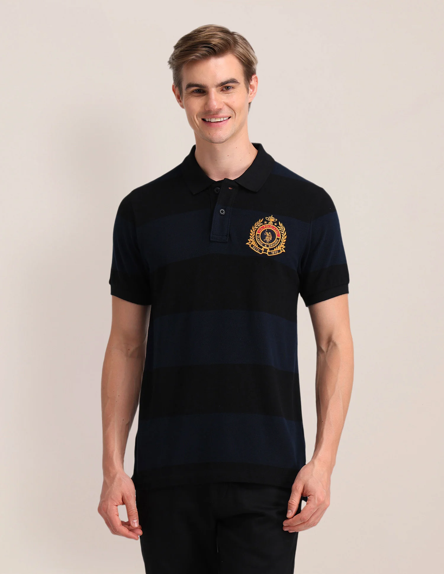 Solid Slim Fit Polo Shirt - Image 6