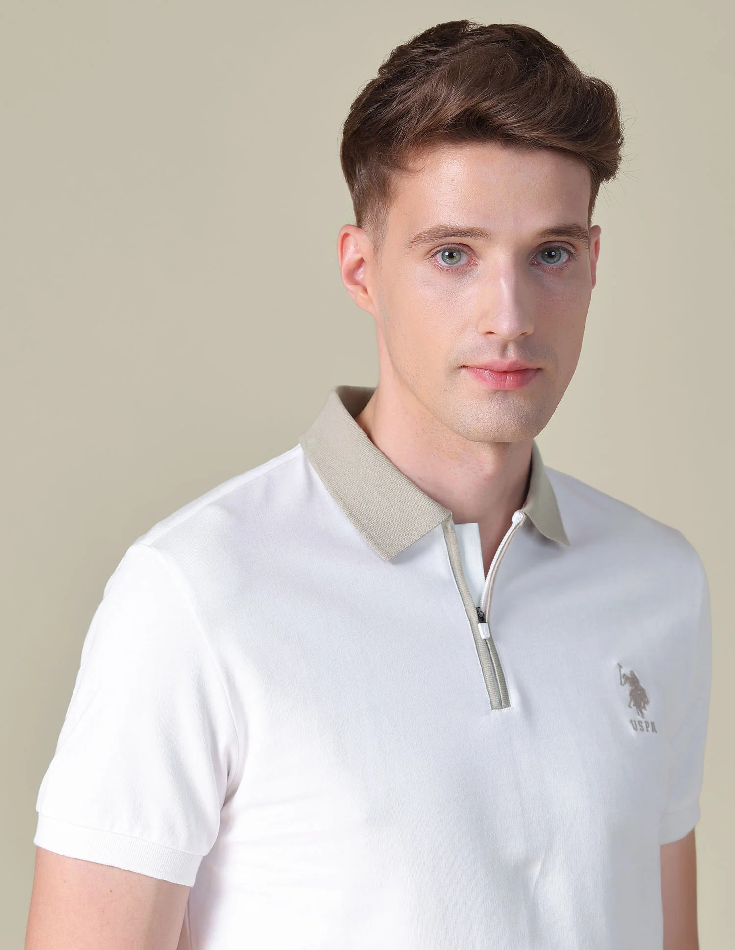 Solid Slim Fit Polo Shirt - Image 7