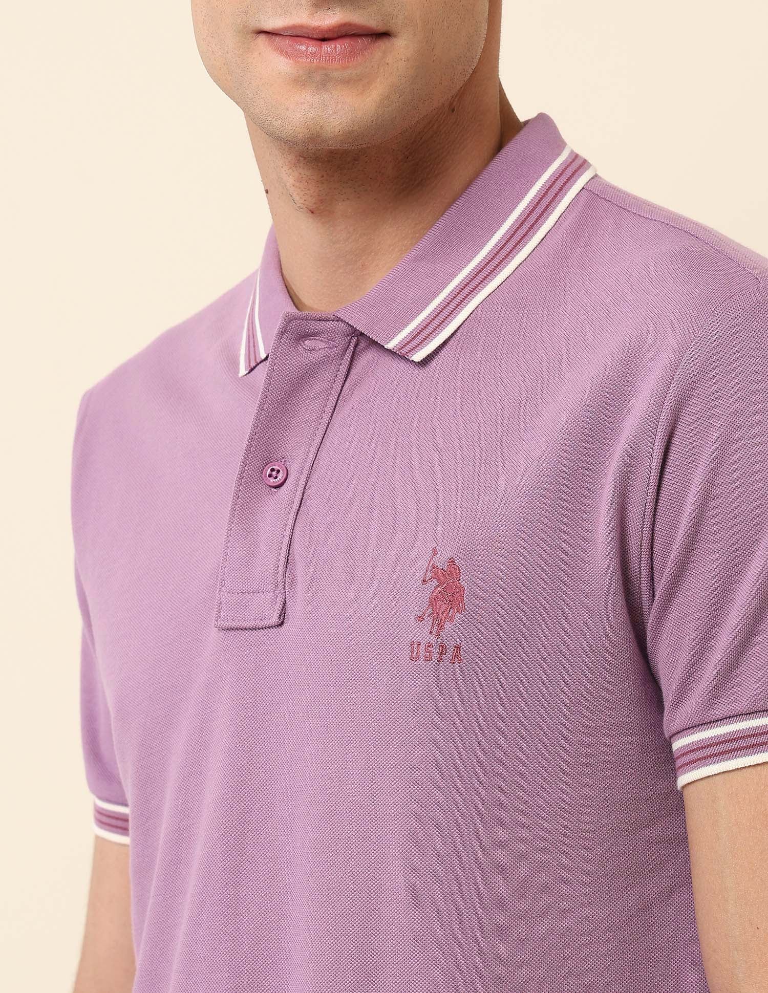 Solid Slim Fit Polo Shirt - Image 7