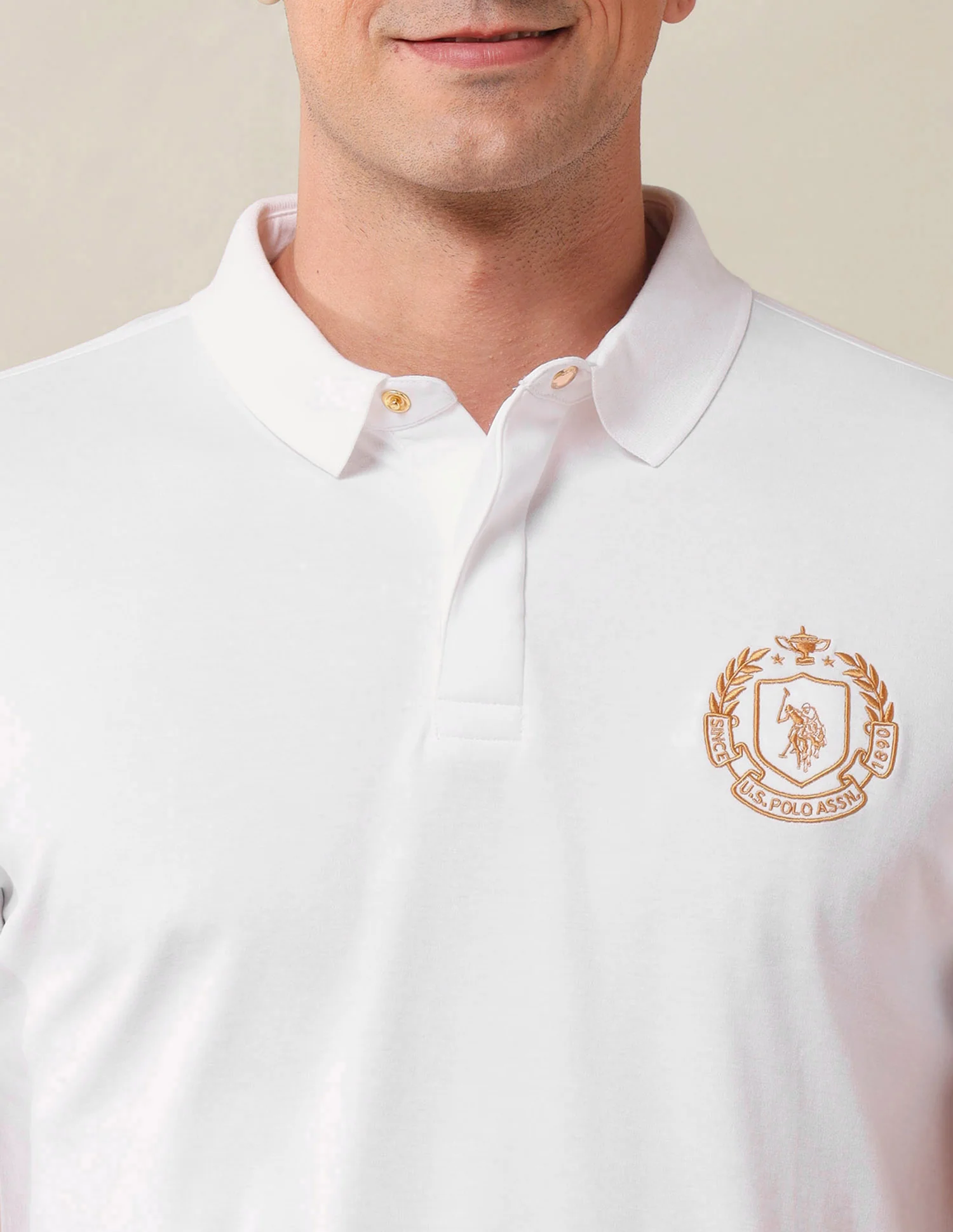 Solid Slim Fit Polo Shirt - Image 7