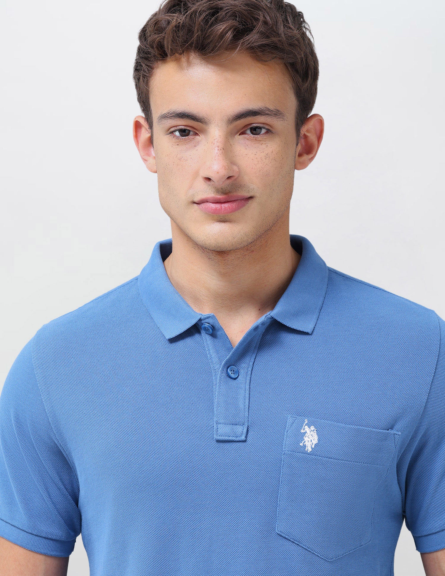Solid Slim Fit Polo Shirt - Image 7