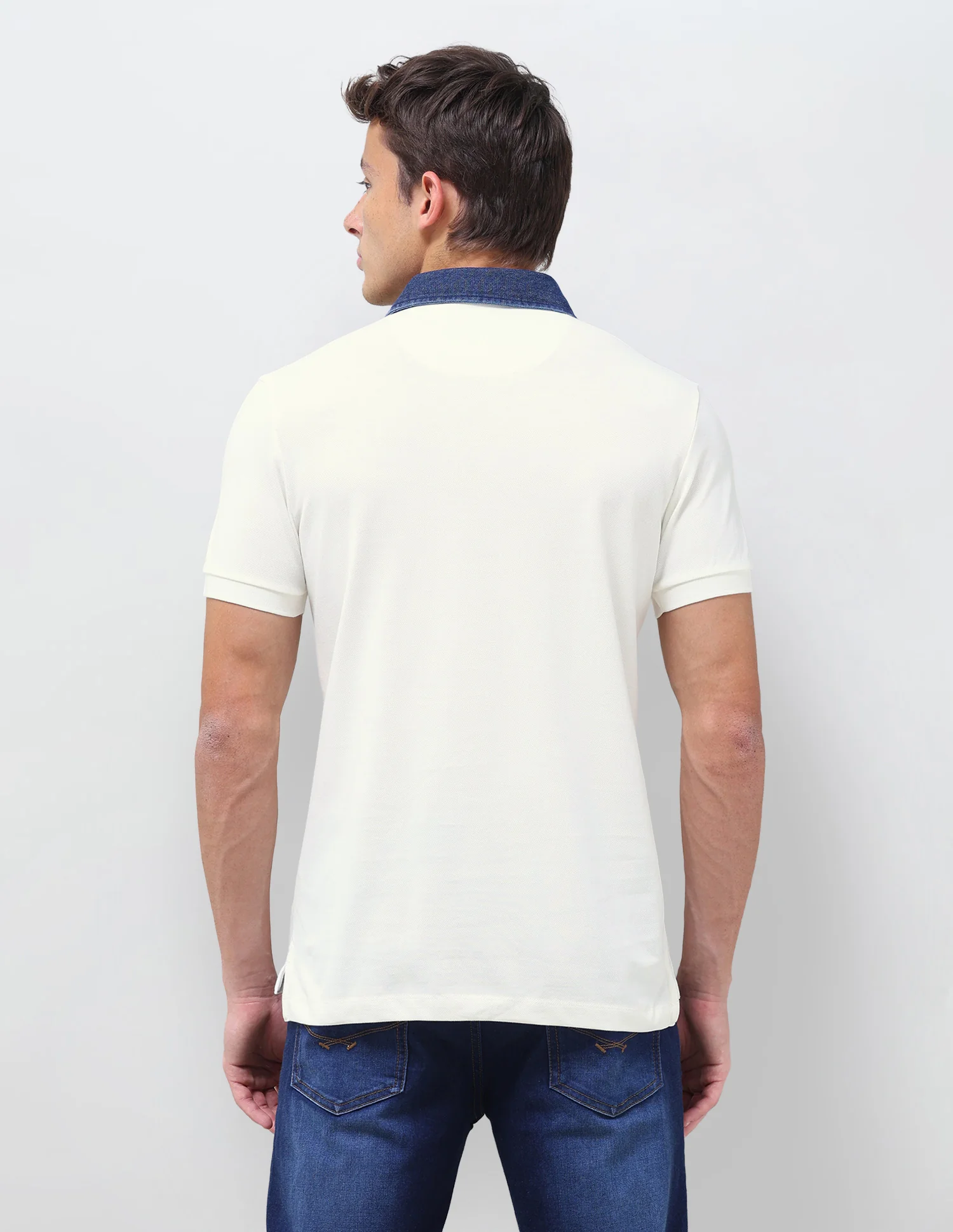 Solid Slim Fit Polo Shirt - Image 5