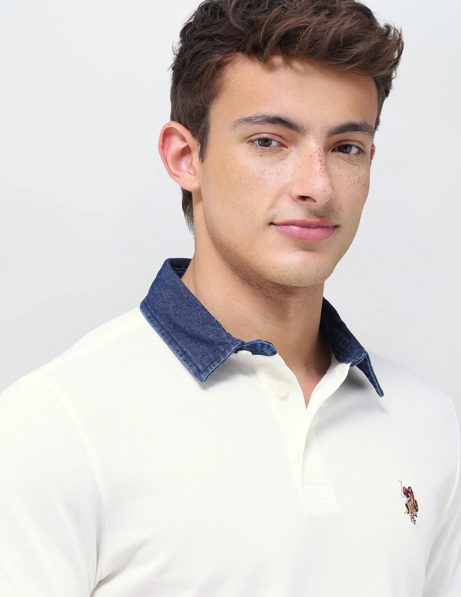 Solid Slim Fit Polo Shirt - Image 7
