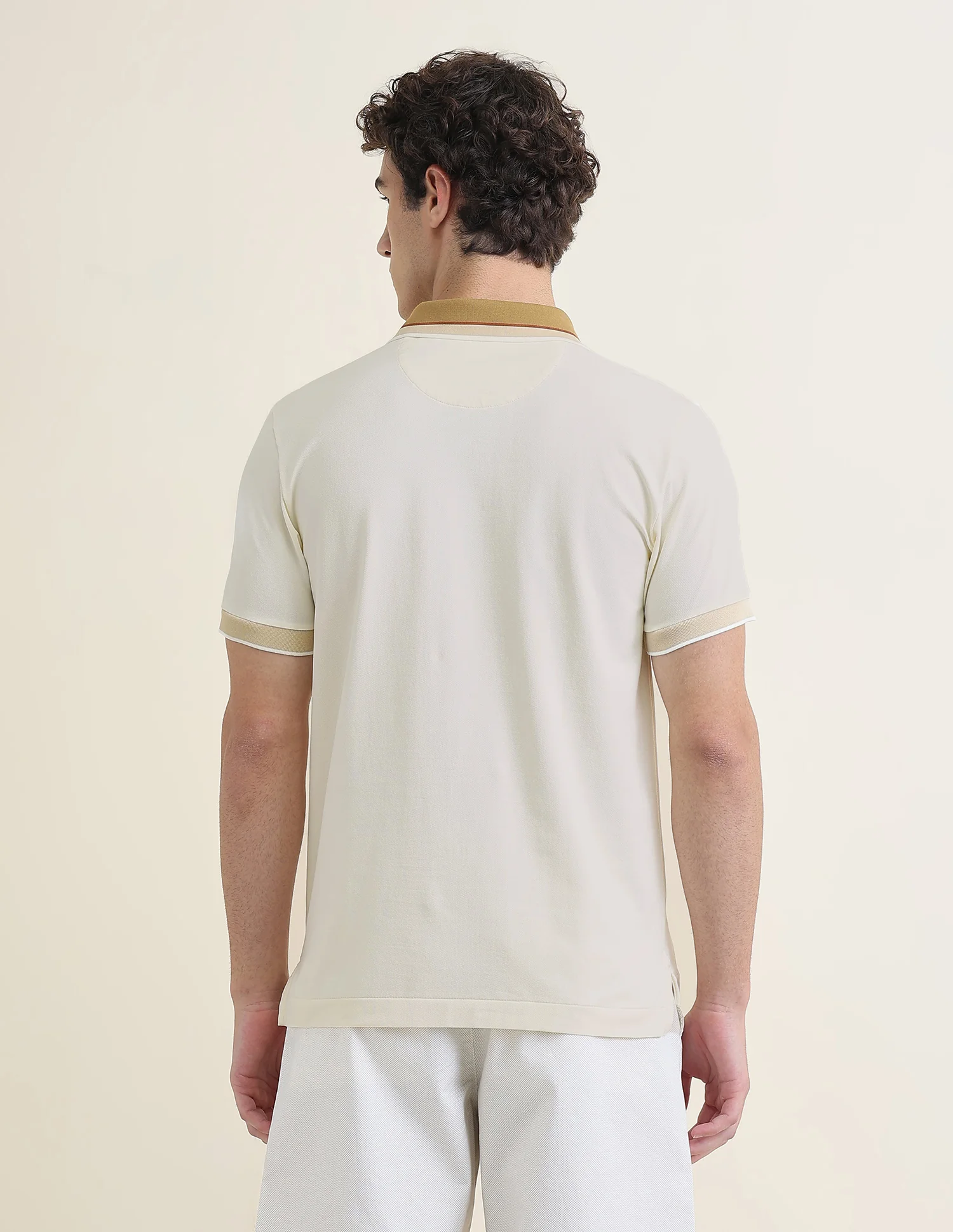 Solid Slim Fit Polo Shirt - Image 5