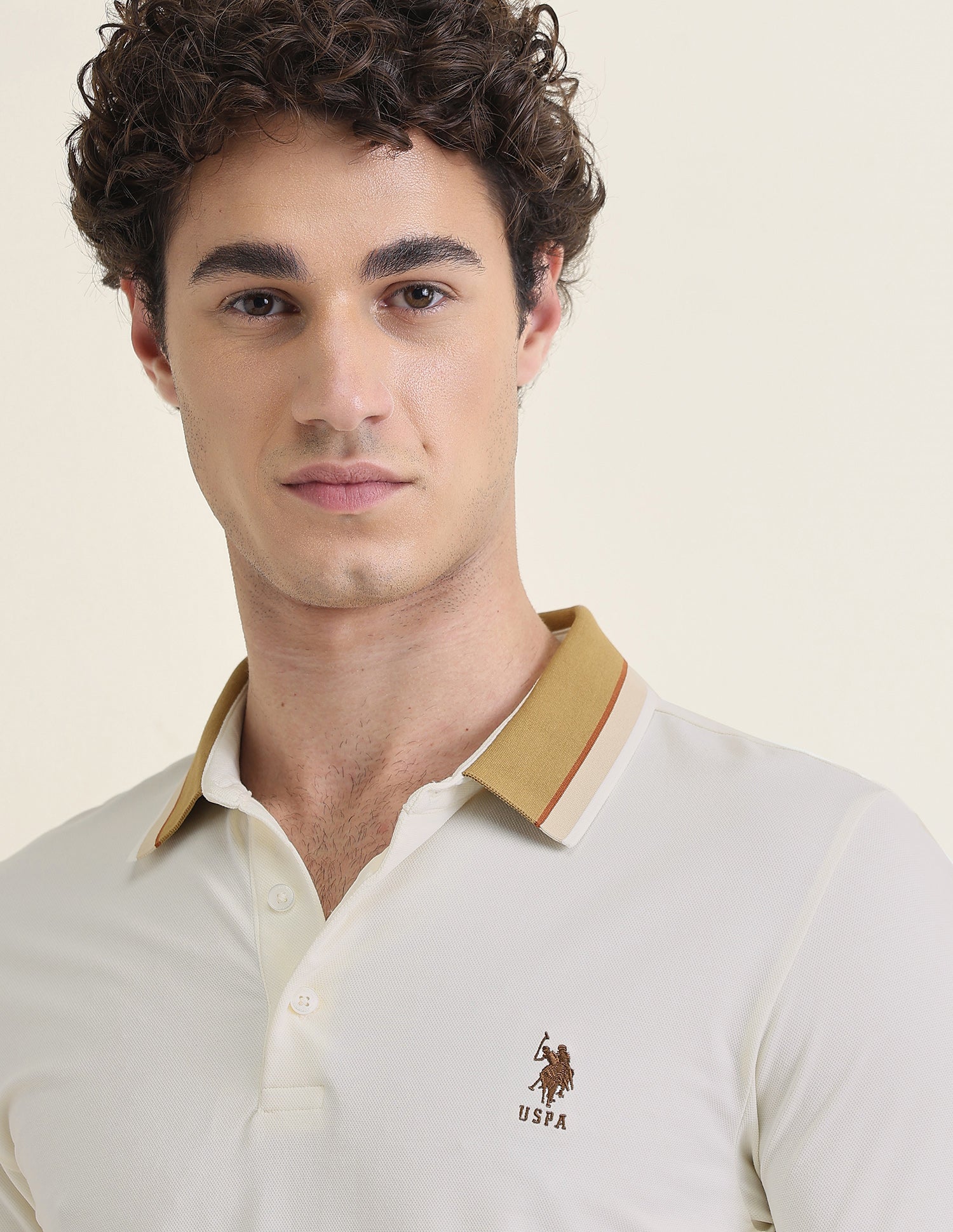 Solid Slim Fit Polo Shirt - Image 7