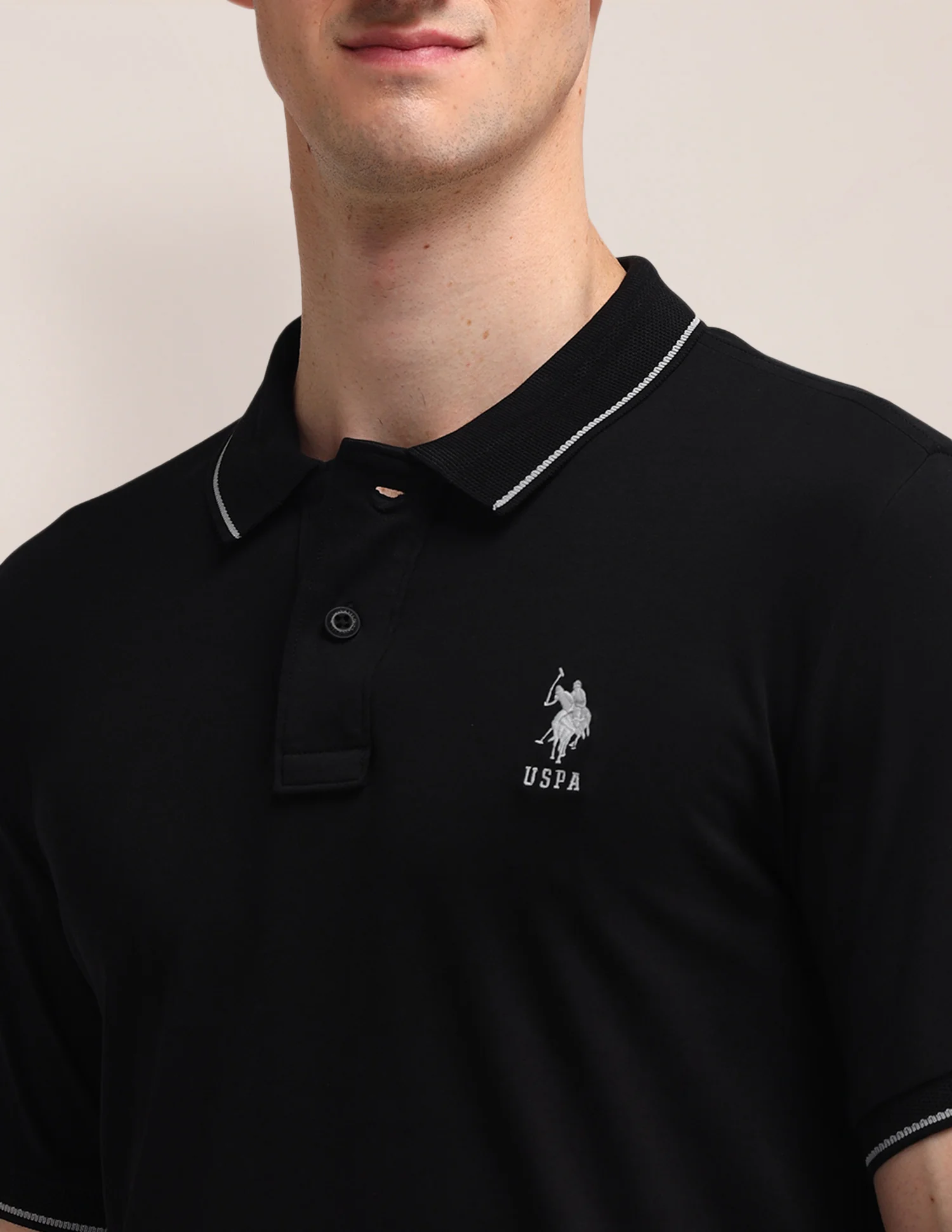 Solid Slim Fit Polo Shirt - Image 7
