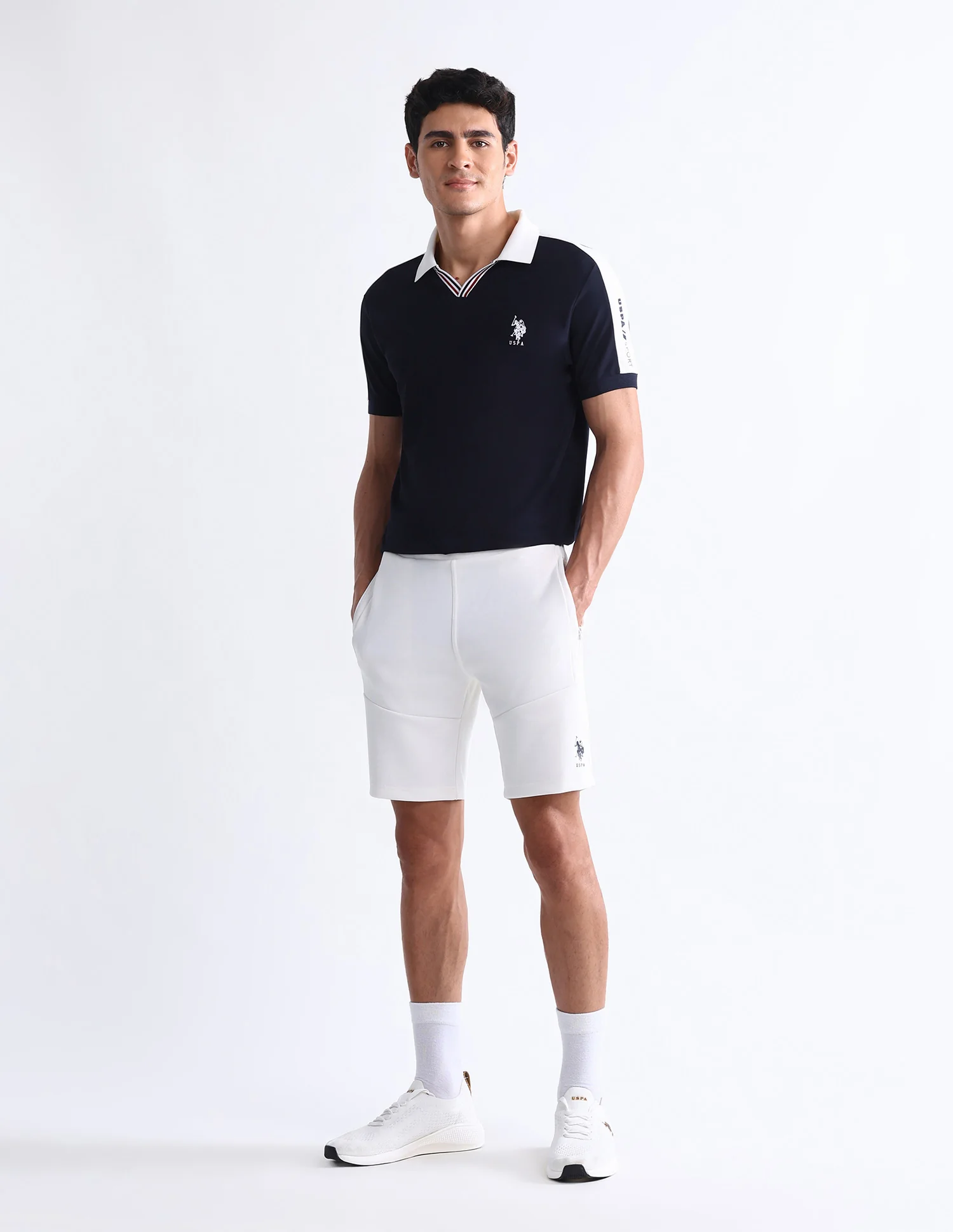 Solid Slim Fit Polo Shirt - Image 3