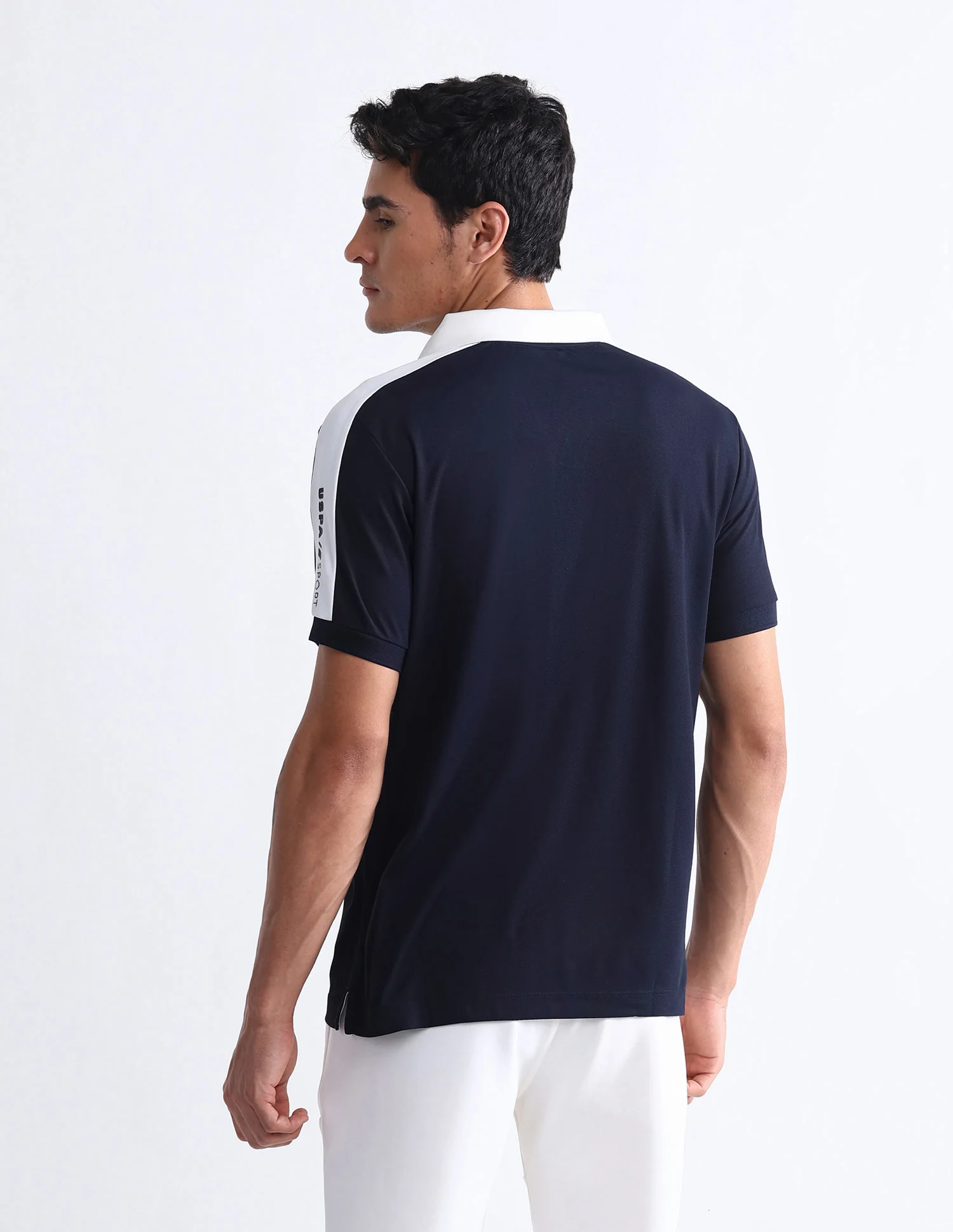 Solid Slim Fit Polo Shirt - Image 5
