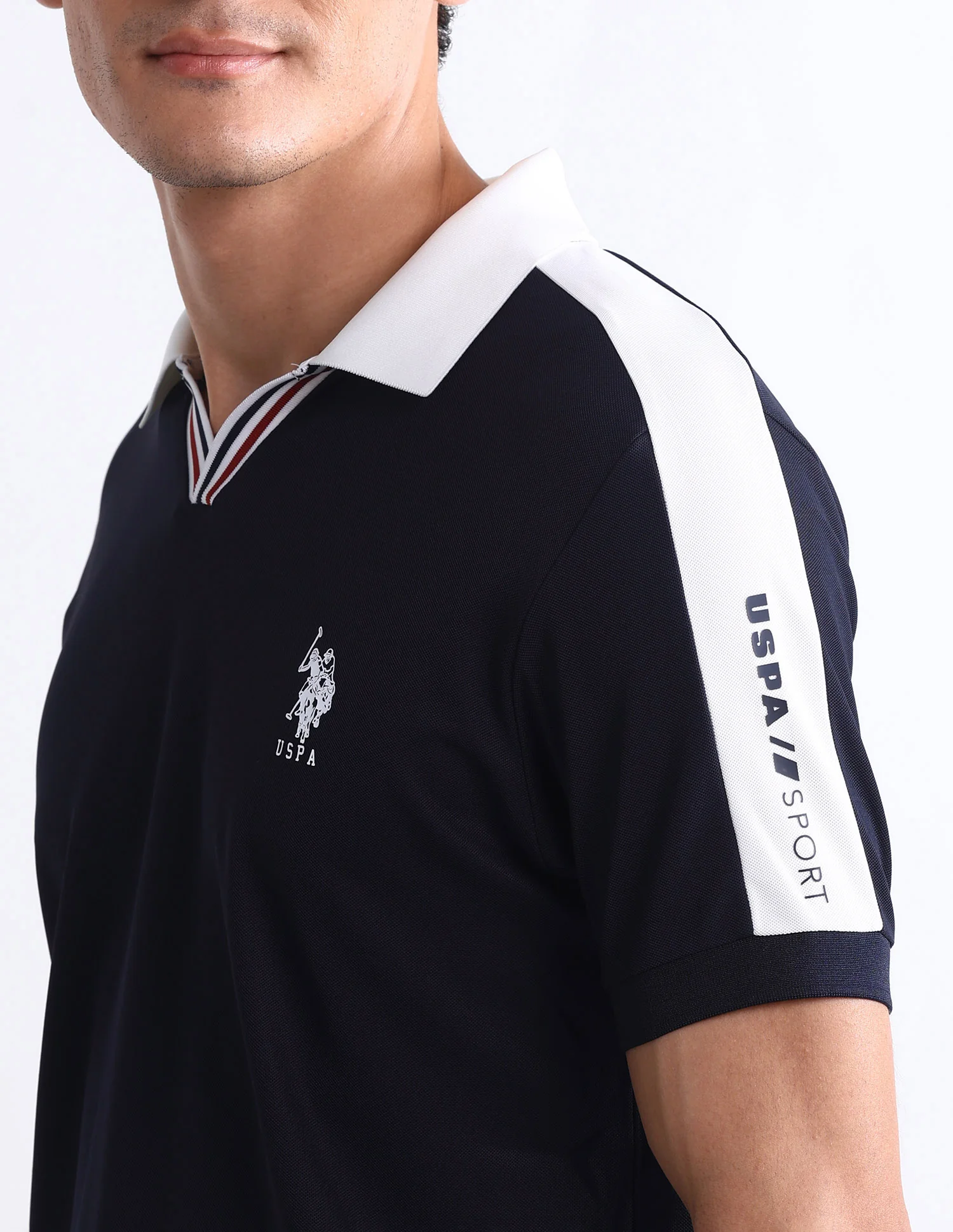 Solid Slim Fit Polo Shirt - Image 7