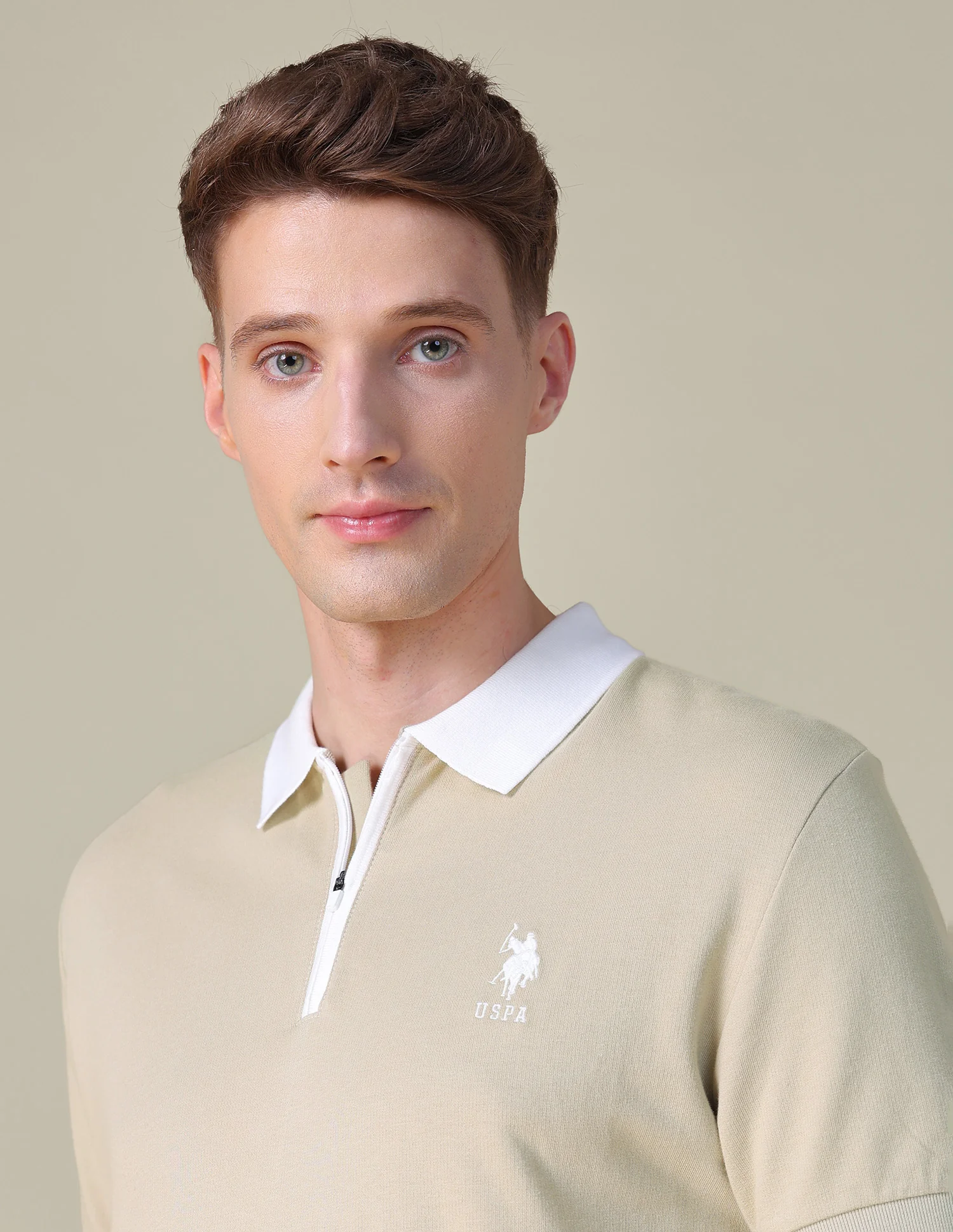 Solid Slim Fit Polo Shirt - Image 7