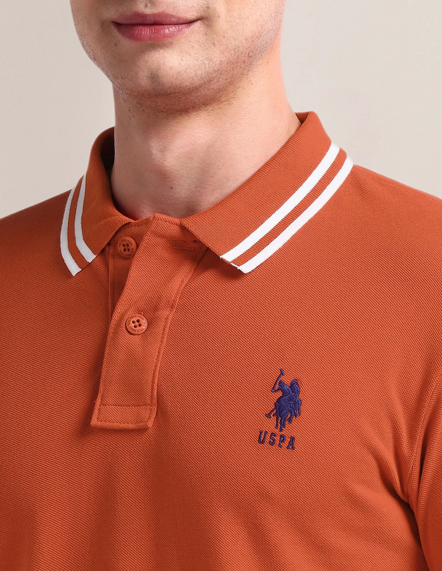 Solid Slim Fit Polo Shirt - Image 7