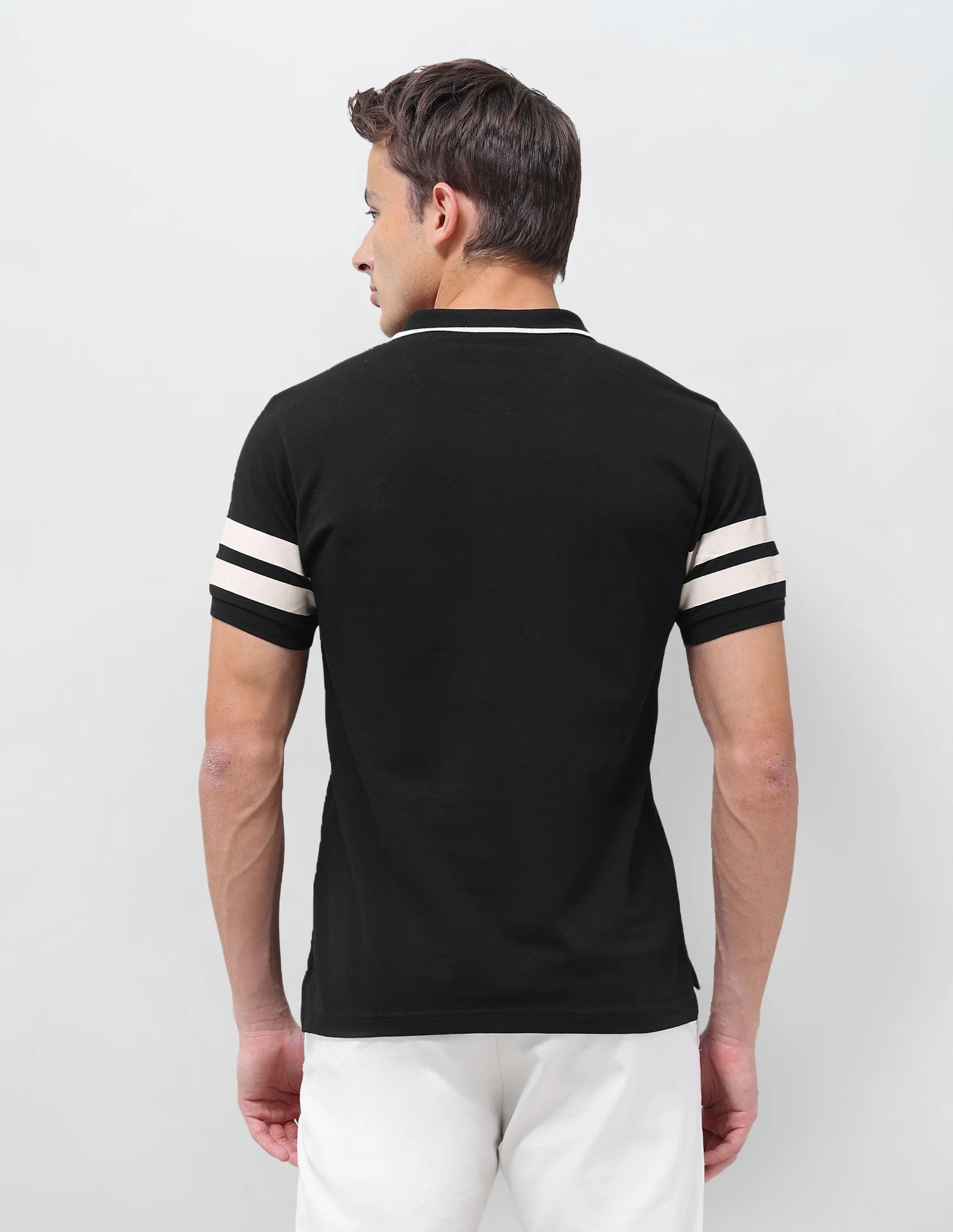 Solid Slim Fit Polo Shirt - Image 5