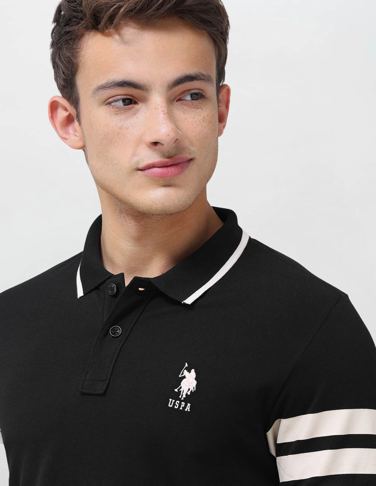 Solid Slim Fit Polo Shirt - Image 7