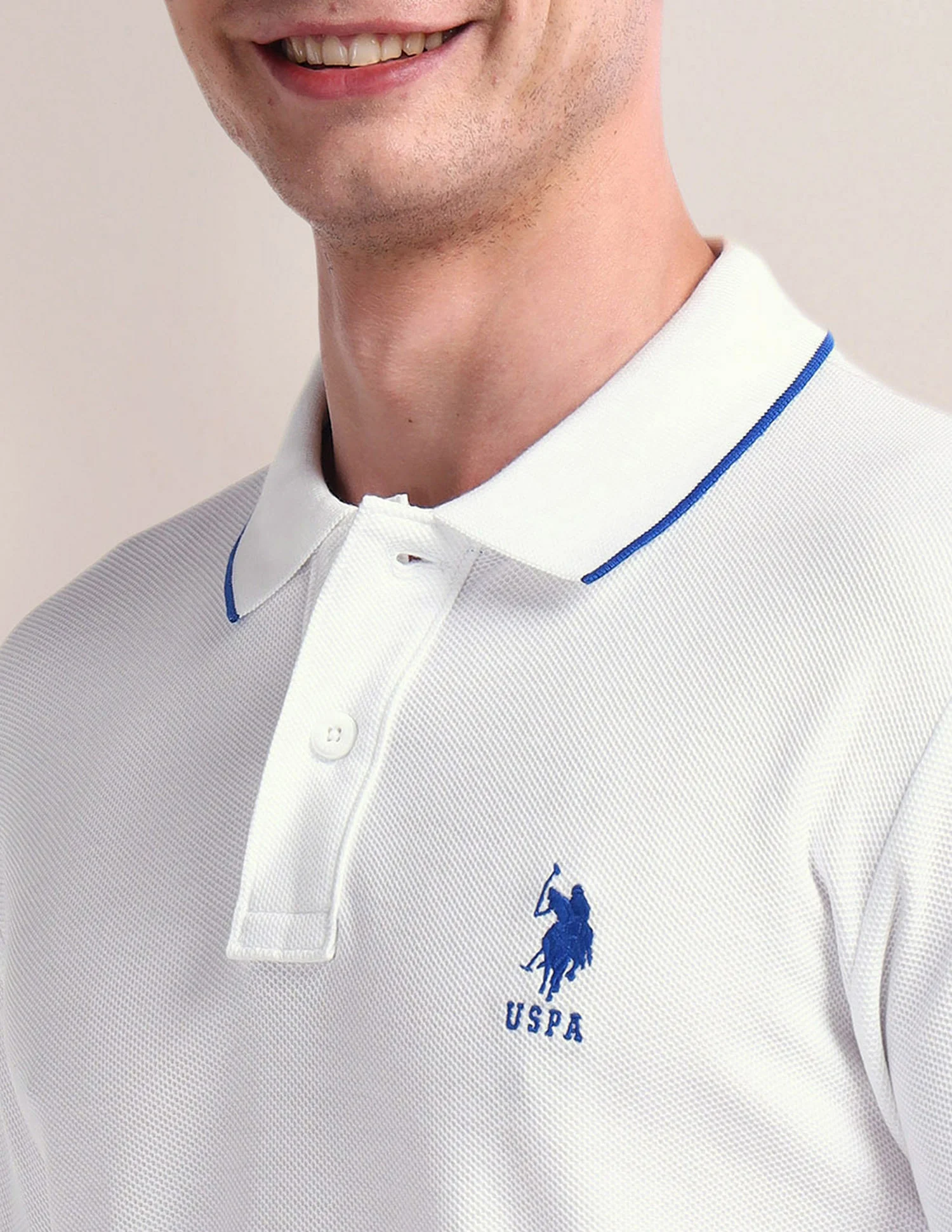 Solid Slim Fit Polo Shirt - Image 7
