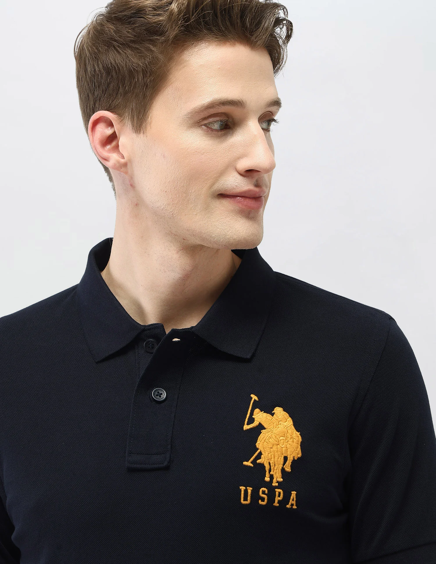 Solid Slim Fit Polo Shirt - Image 7
