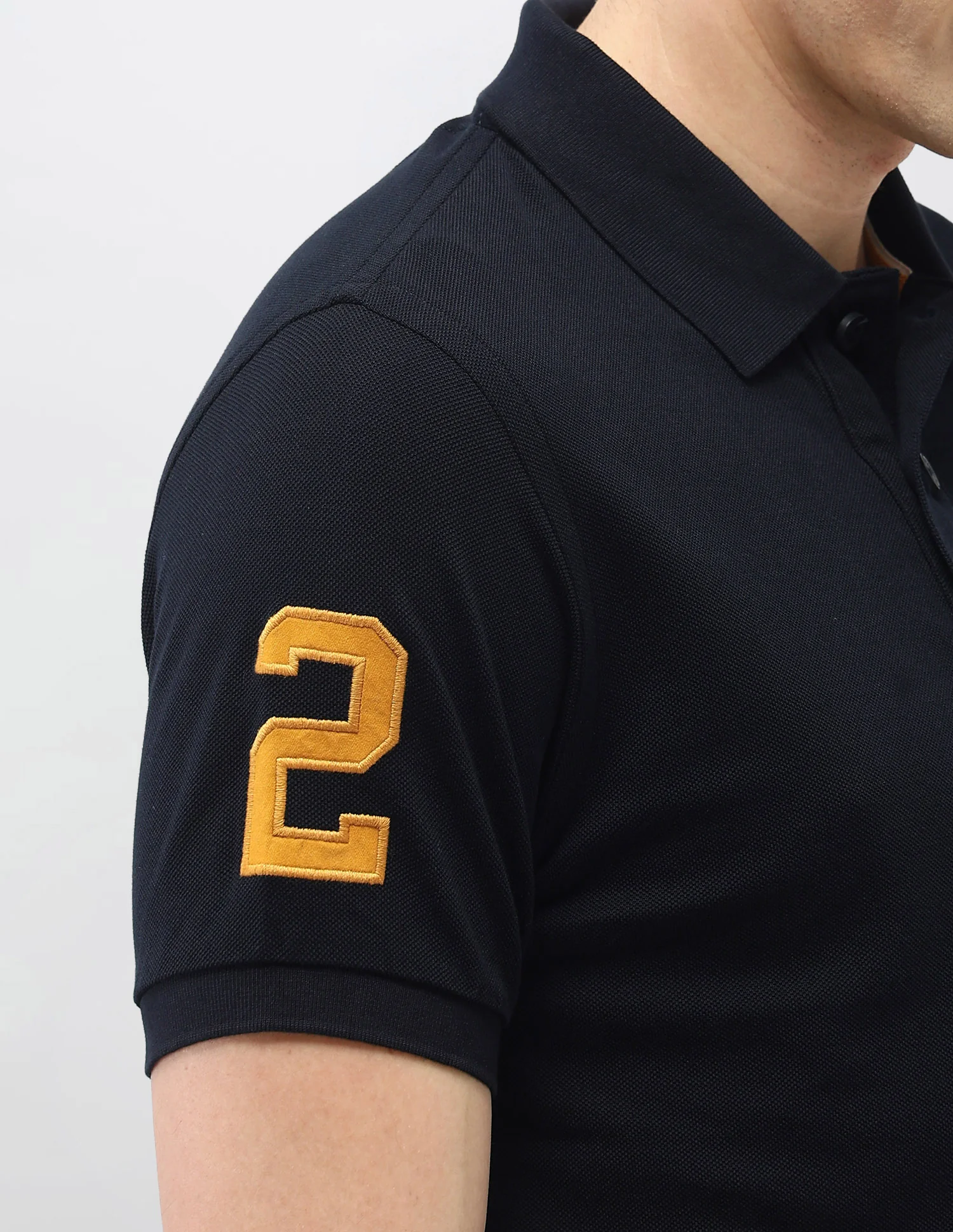 Solid Slim Fit Polo Shirt - Image 8