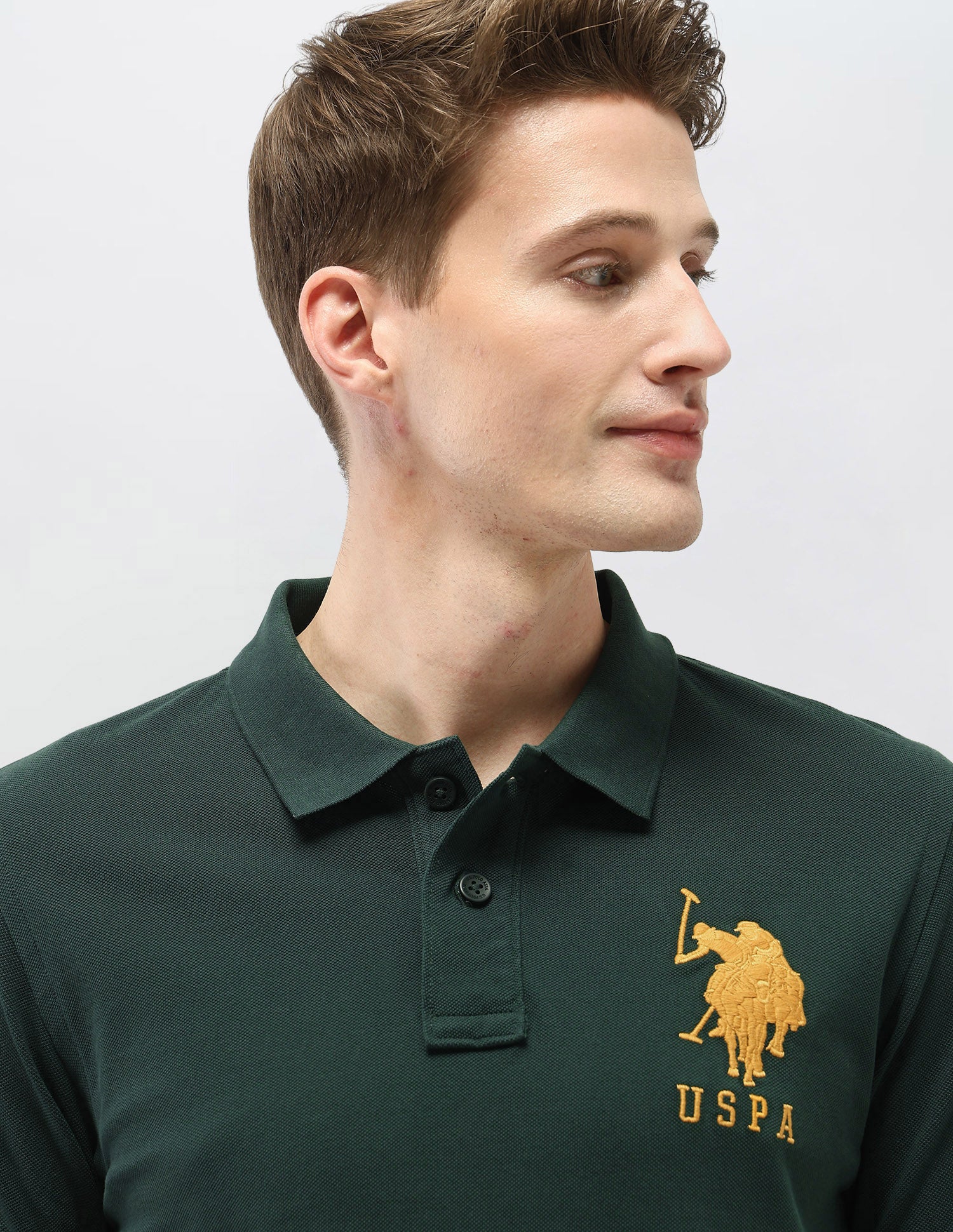 Solid Slim Fit Polo Shirt - Image 7