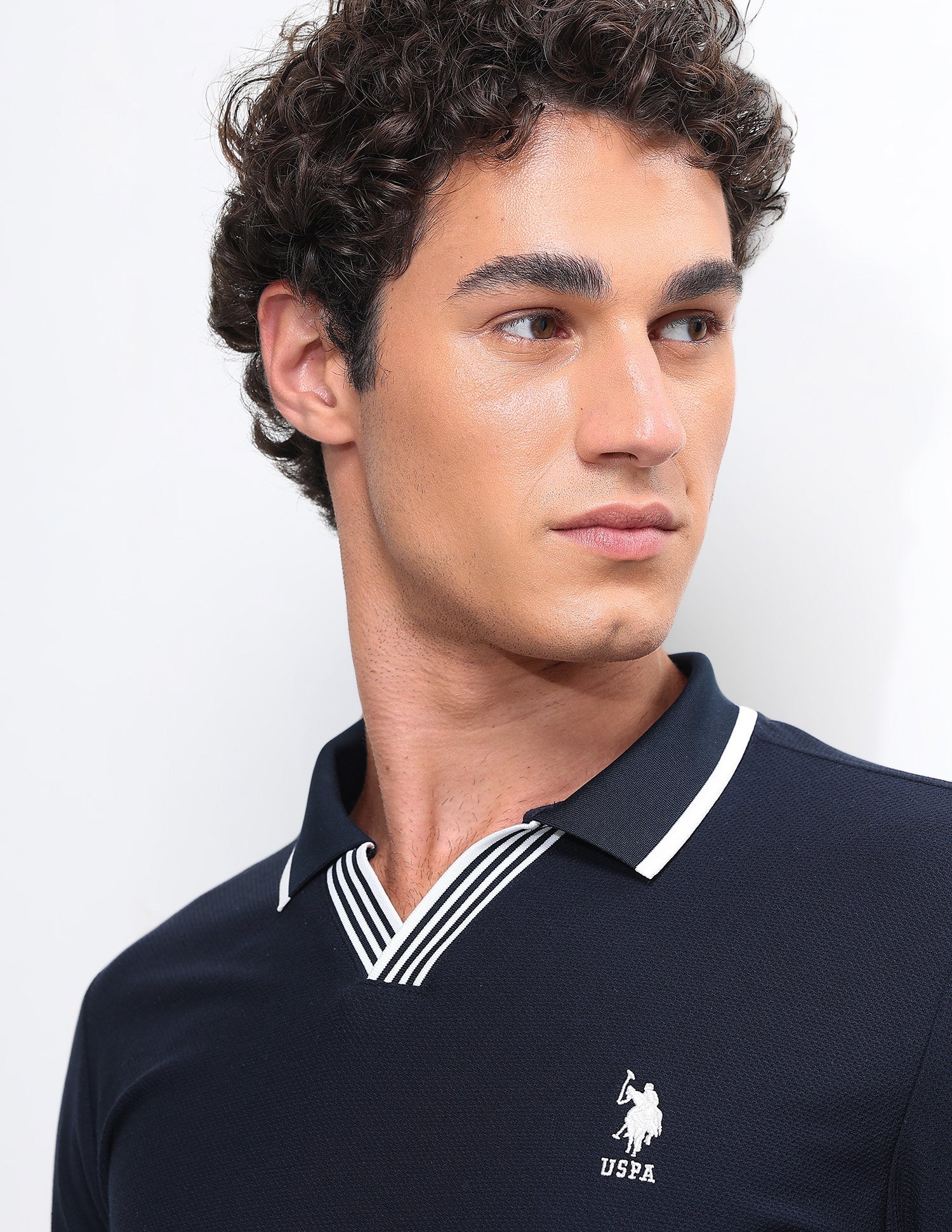 Solid Slim Fit Polo Shirt - Image 7