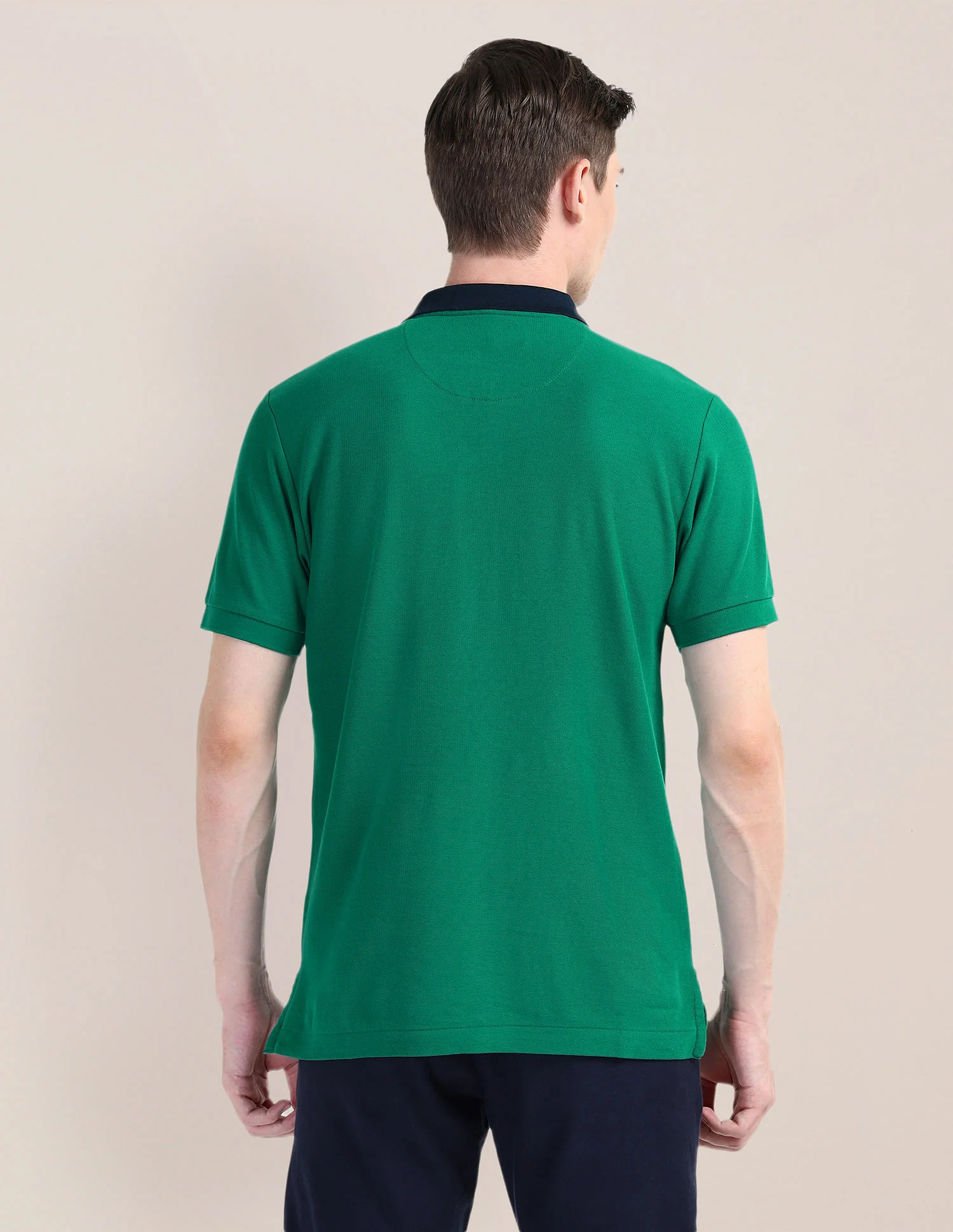 Solid Slim Fit Polo Shirt - Image 5