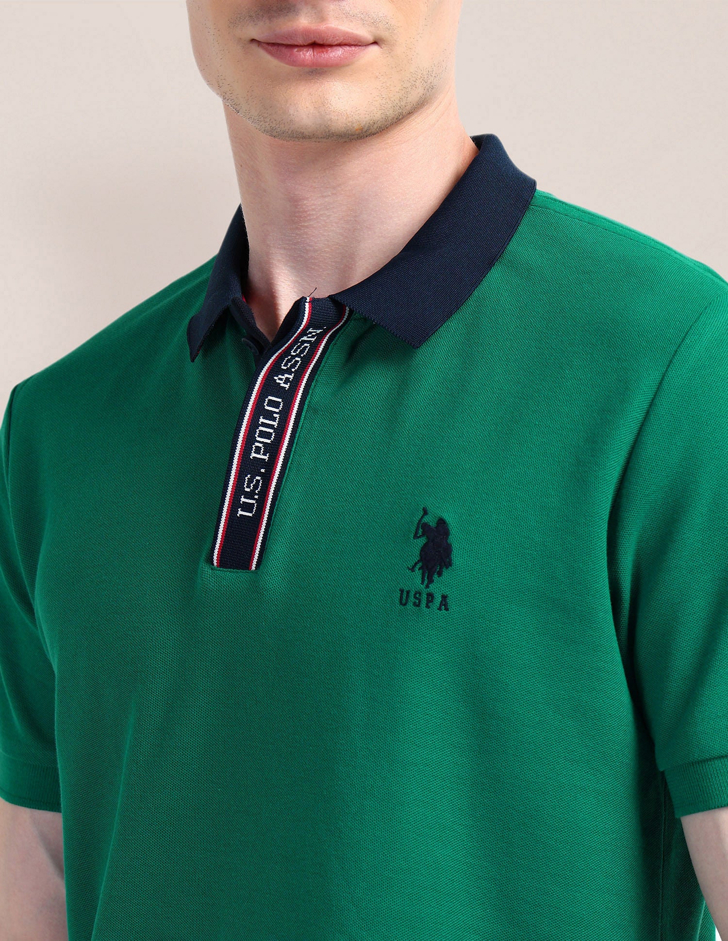 Solid Slim Fit Polo Shirt - Image 7