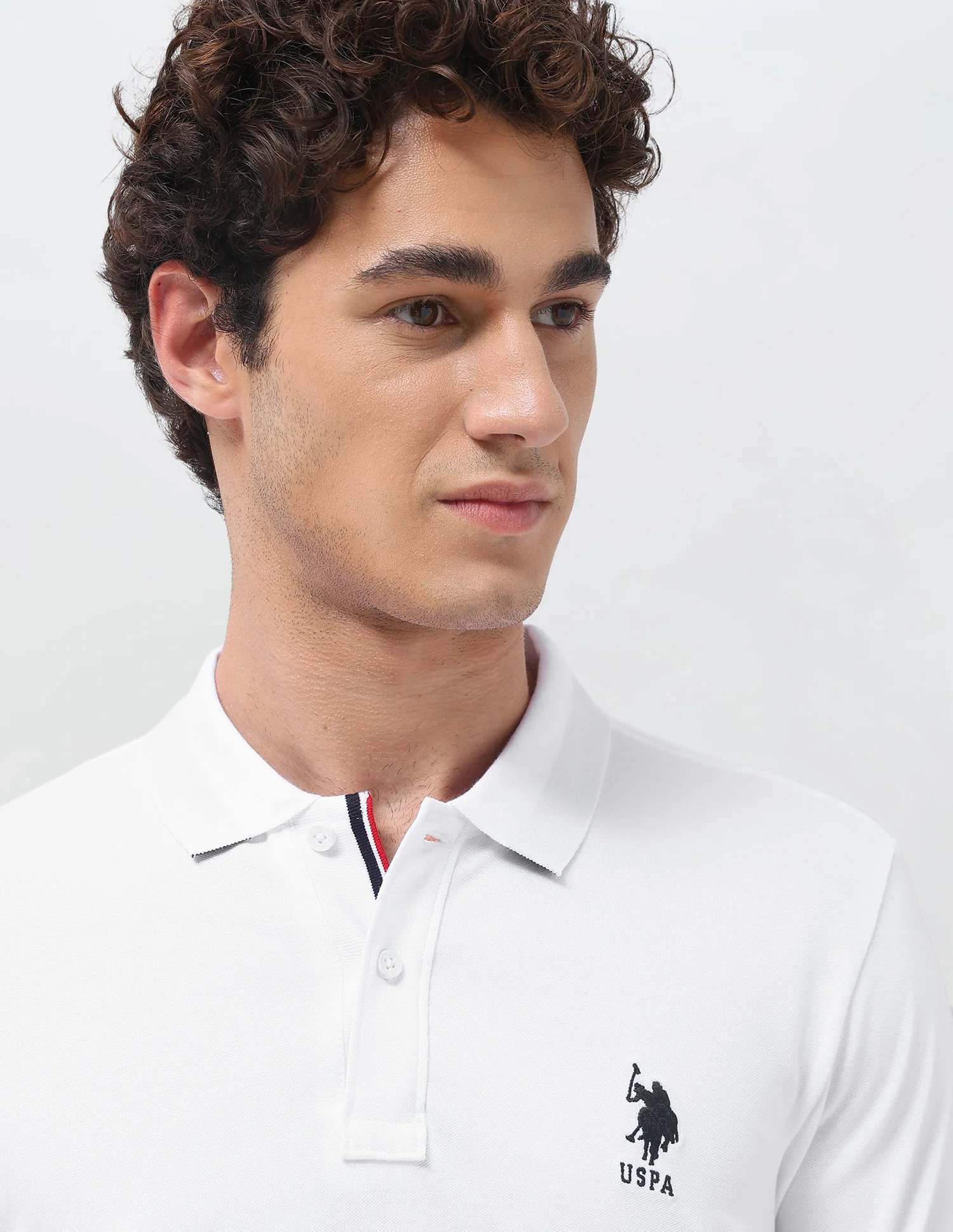 Solid Slim Fit Polo Shirt - Image 7