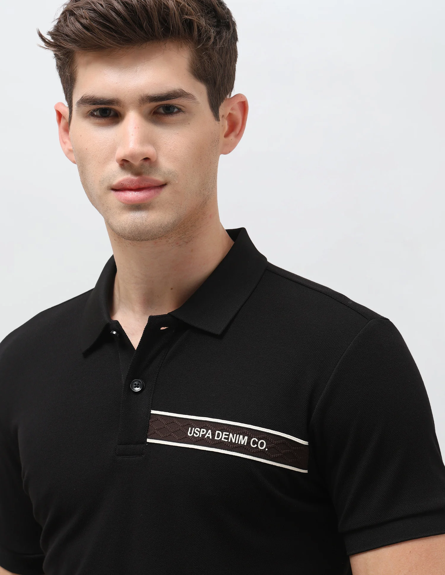 Solid Slim Fit Polo Shirt - Image 7