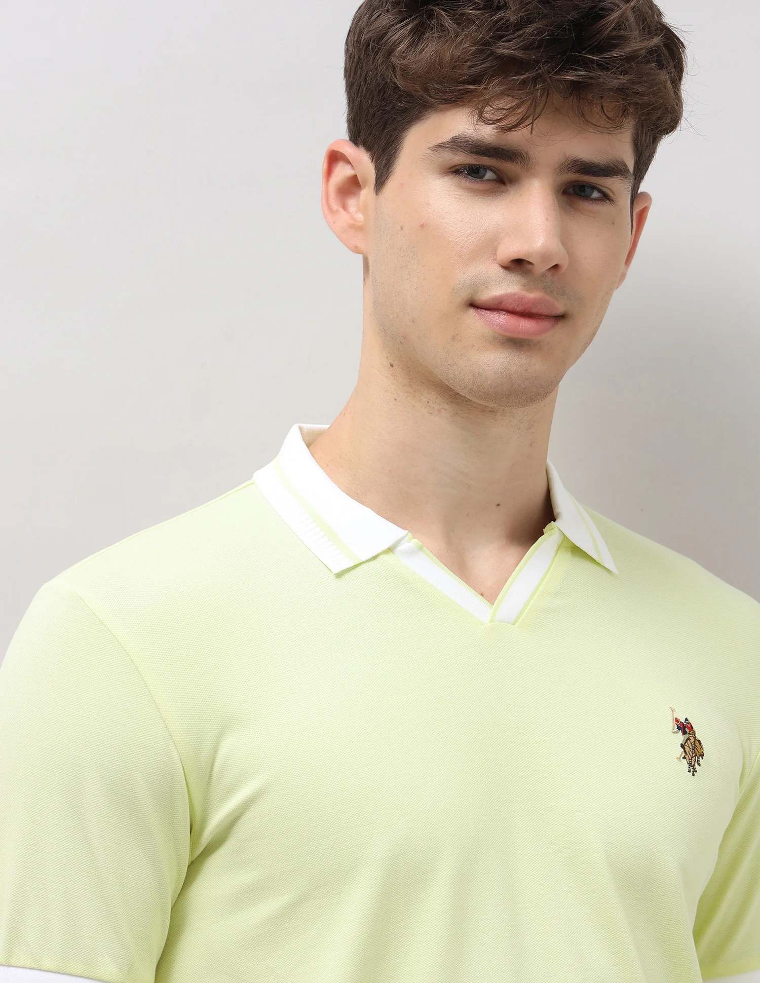 Solid Slim Fit Polo Shirt - Image 7