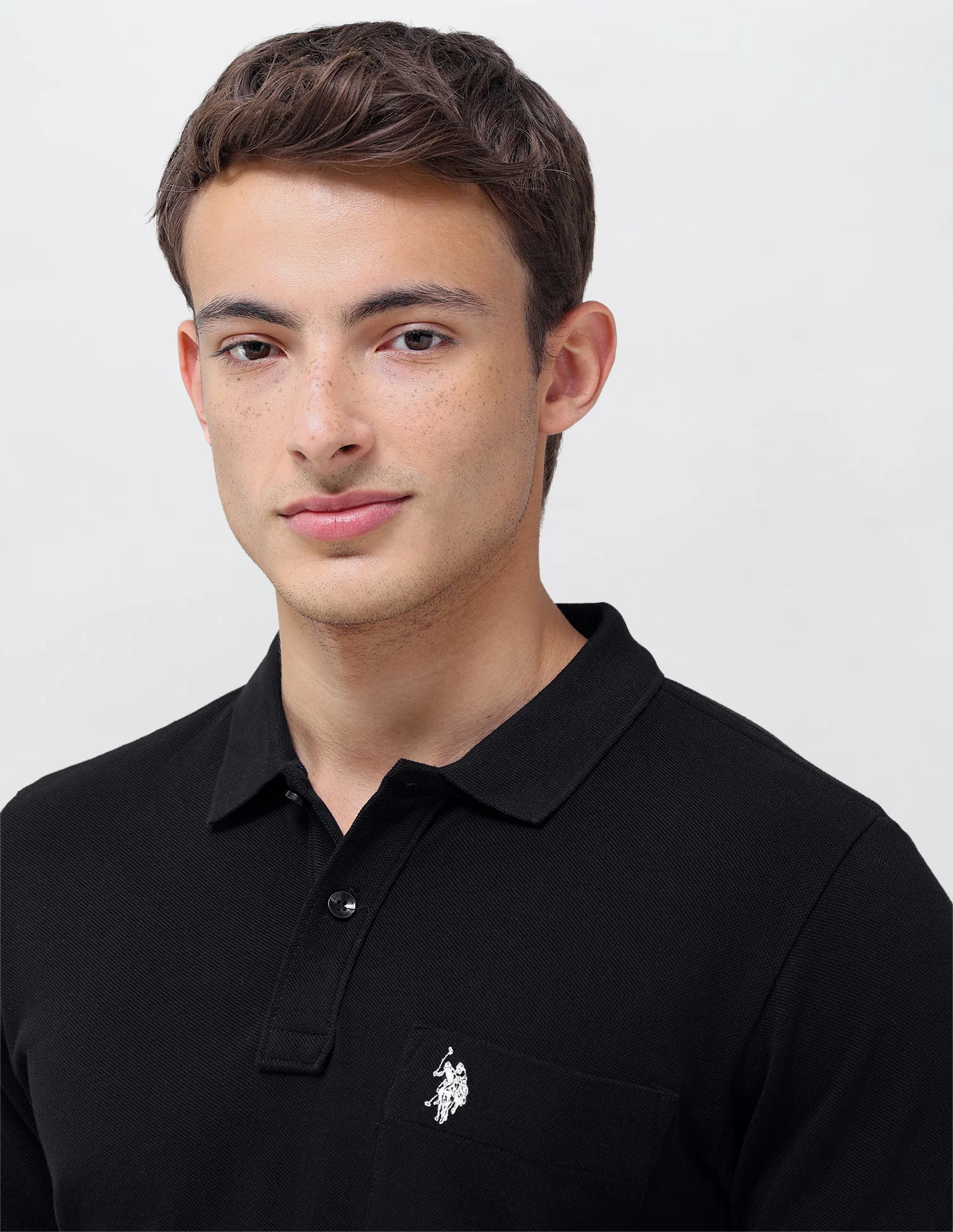 Solid Slim Fit Polo Shirt - Image 7