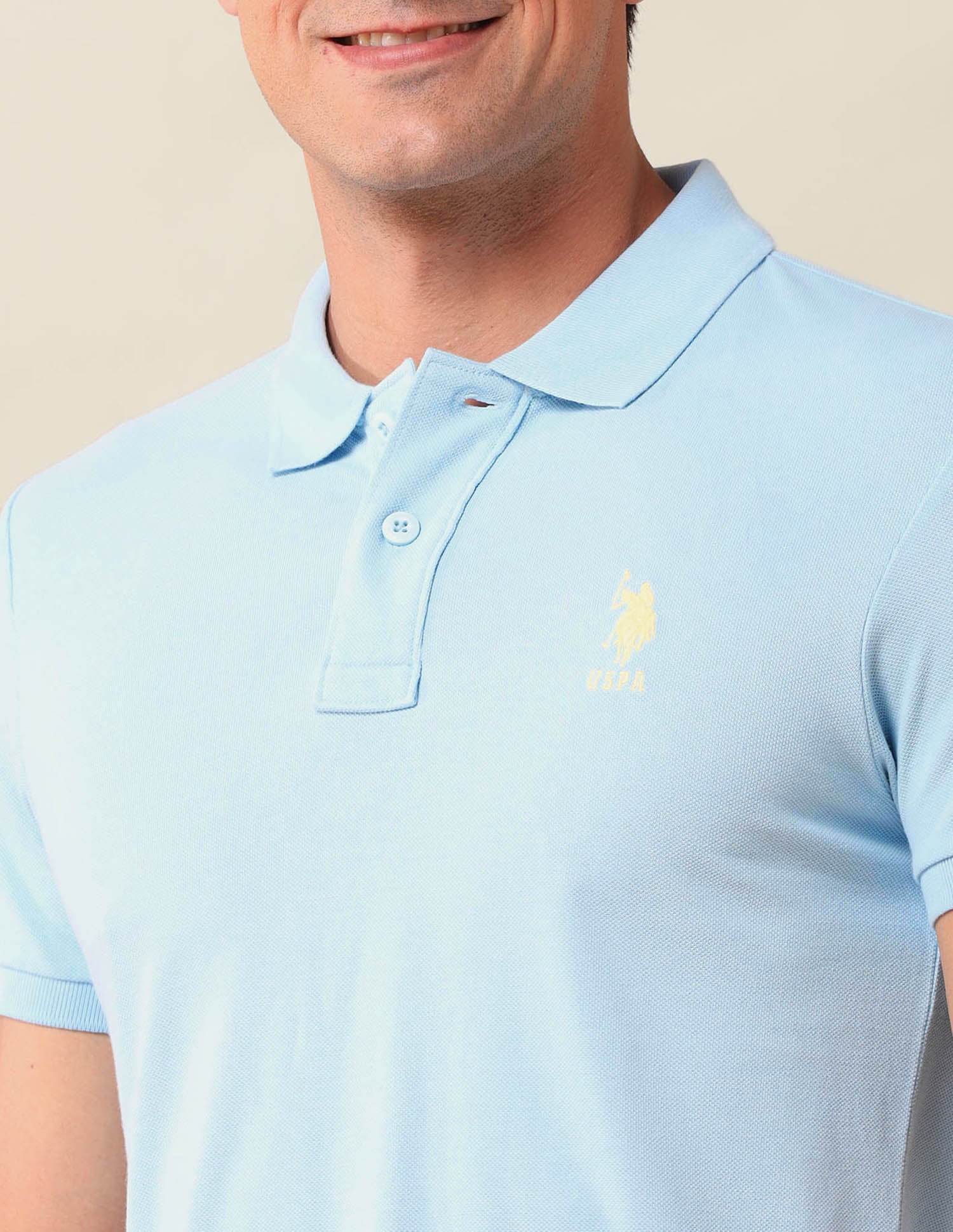 Solid Slim Fit Polo Shirt - Image 7