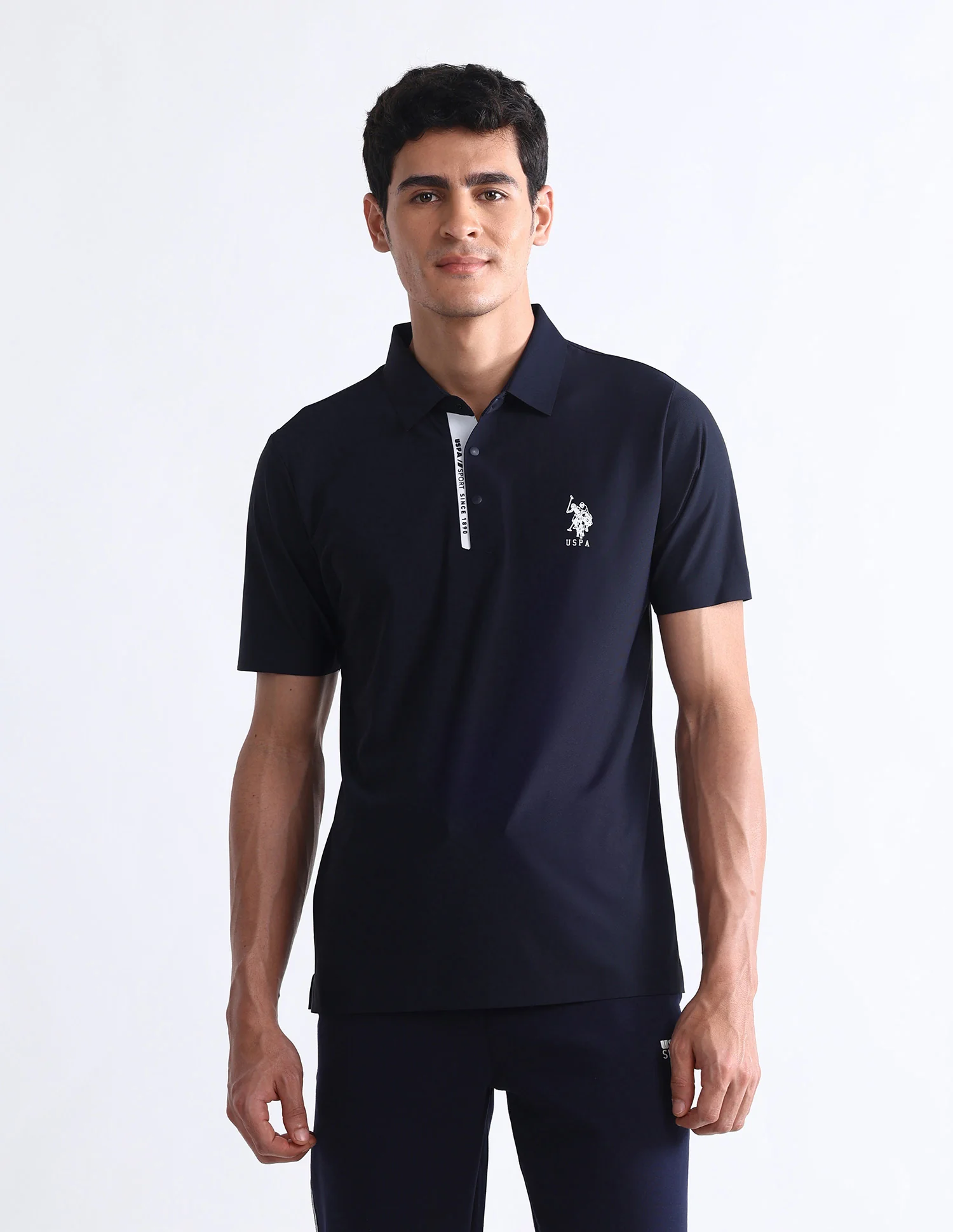 Solid Slim Fit Polo Shirt - Image 6