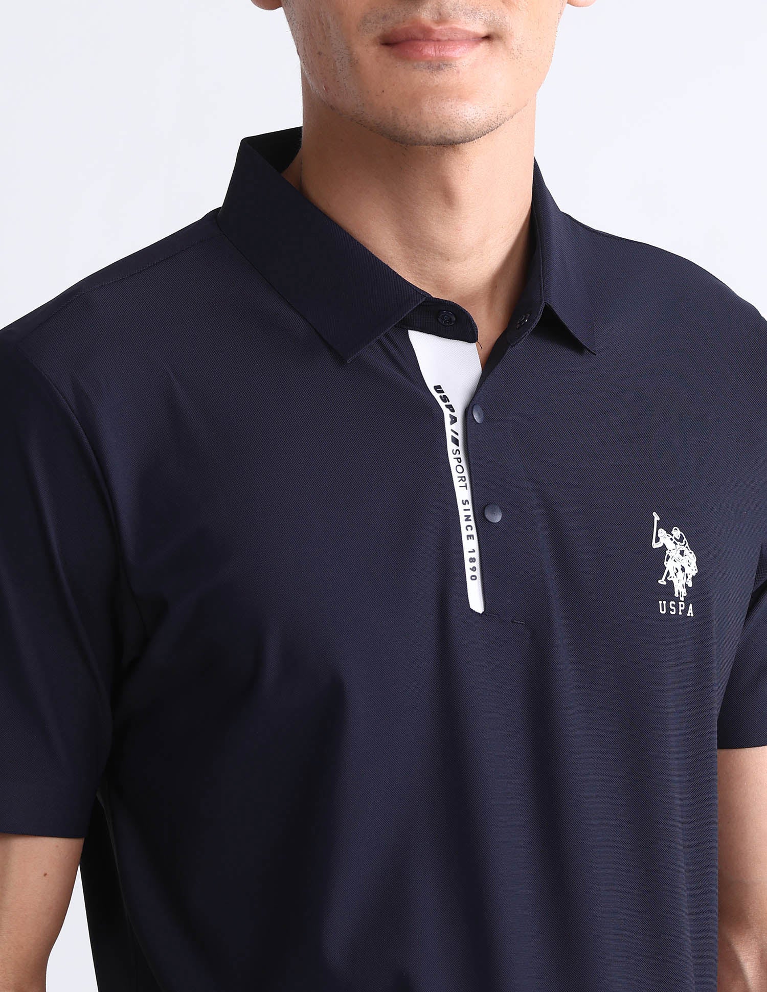 Solid Slim Fit Polo Shirt - Image 7