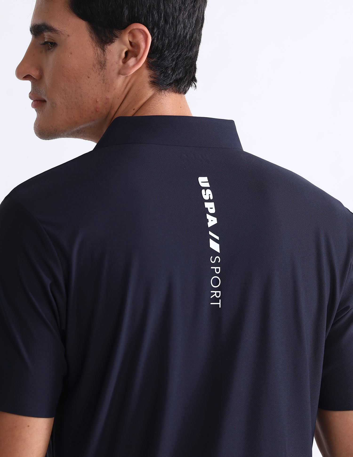 Solid Slim Fit Polo Shirt - Image 9
