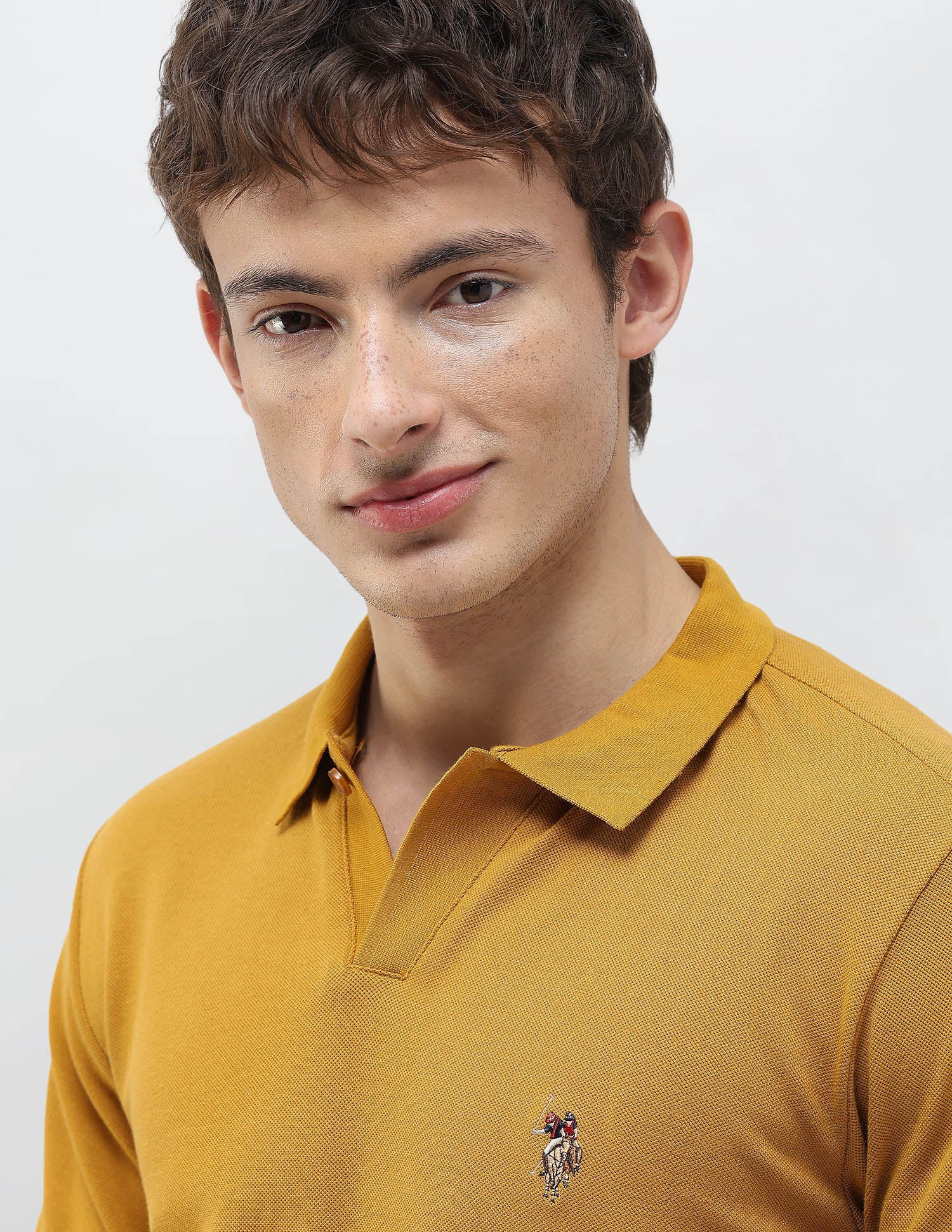 Solid Slim Fit Polo Shirt - Image 7