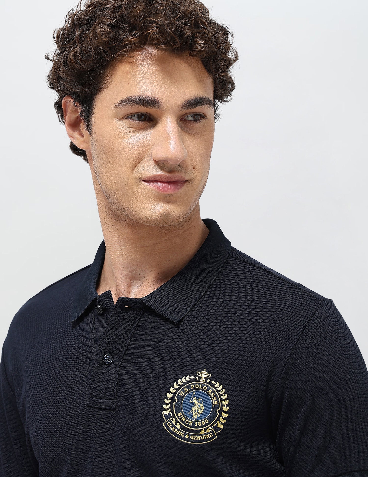 Solid Slim Fit Polo Shirt - Image 7