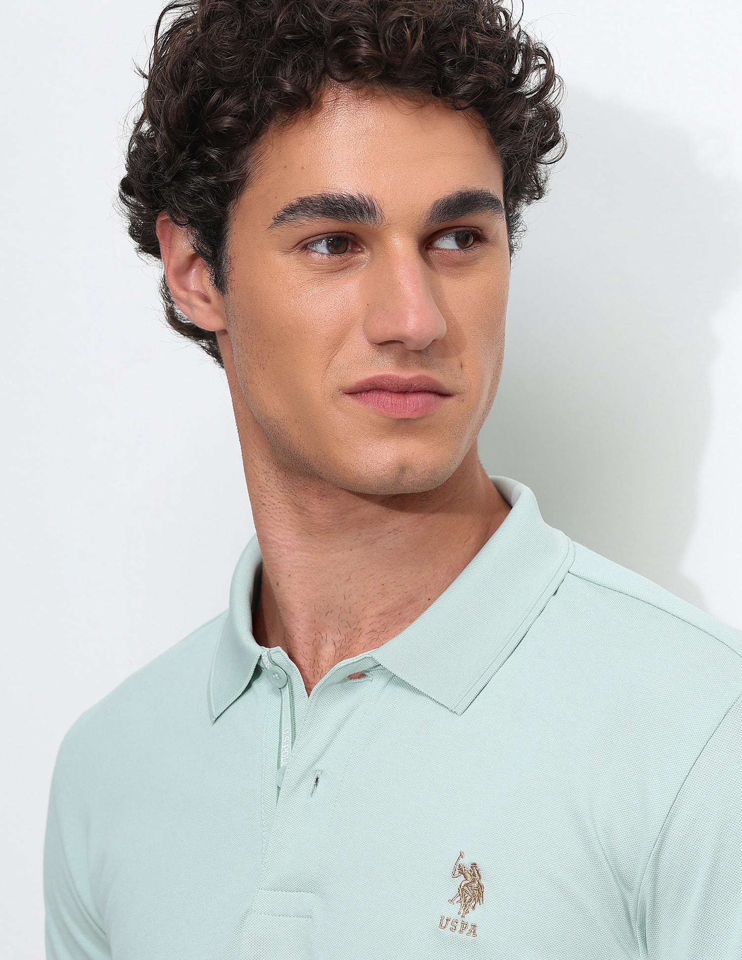 Solid Slim Fit Polo Shirt - Image 7