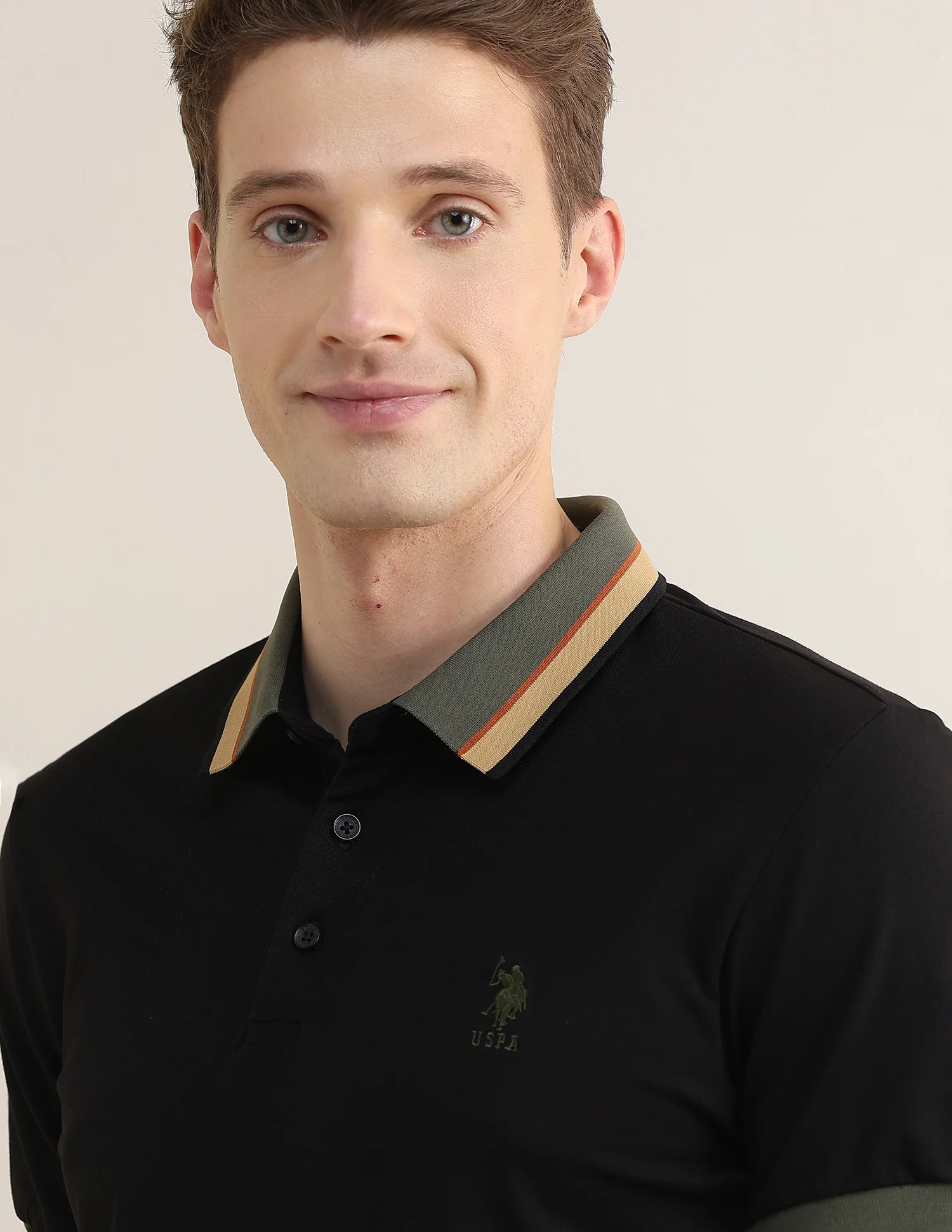 Solid Slim Fit Polo Shirt - Image 7