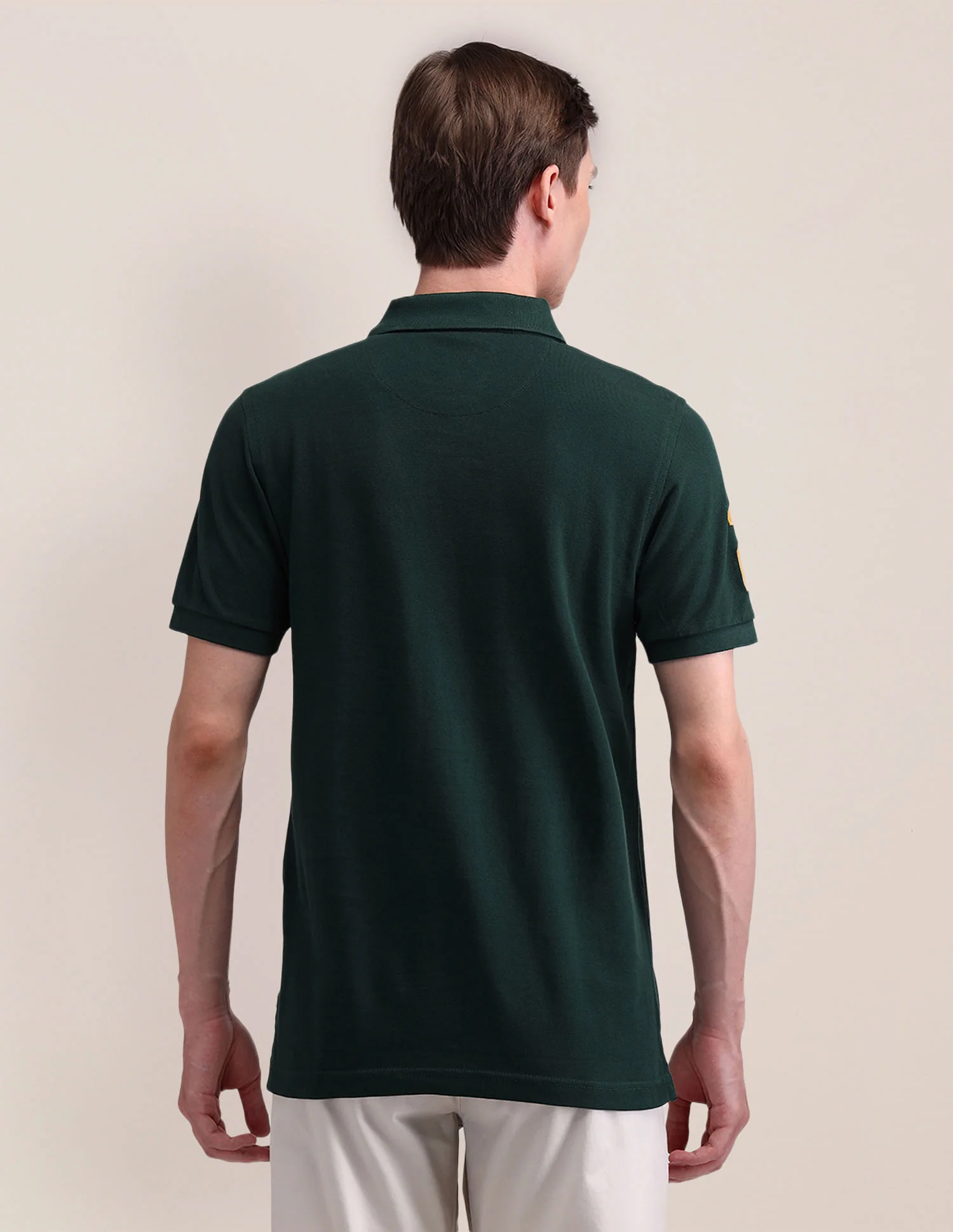 Solid Slim Fit Polo Shirt - Image 5