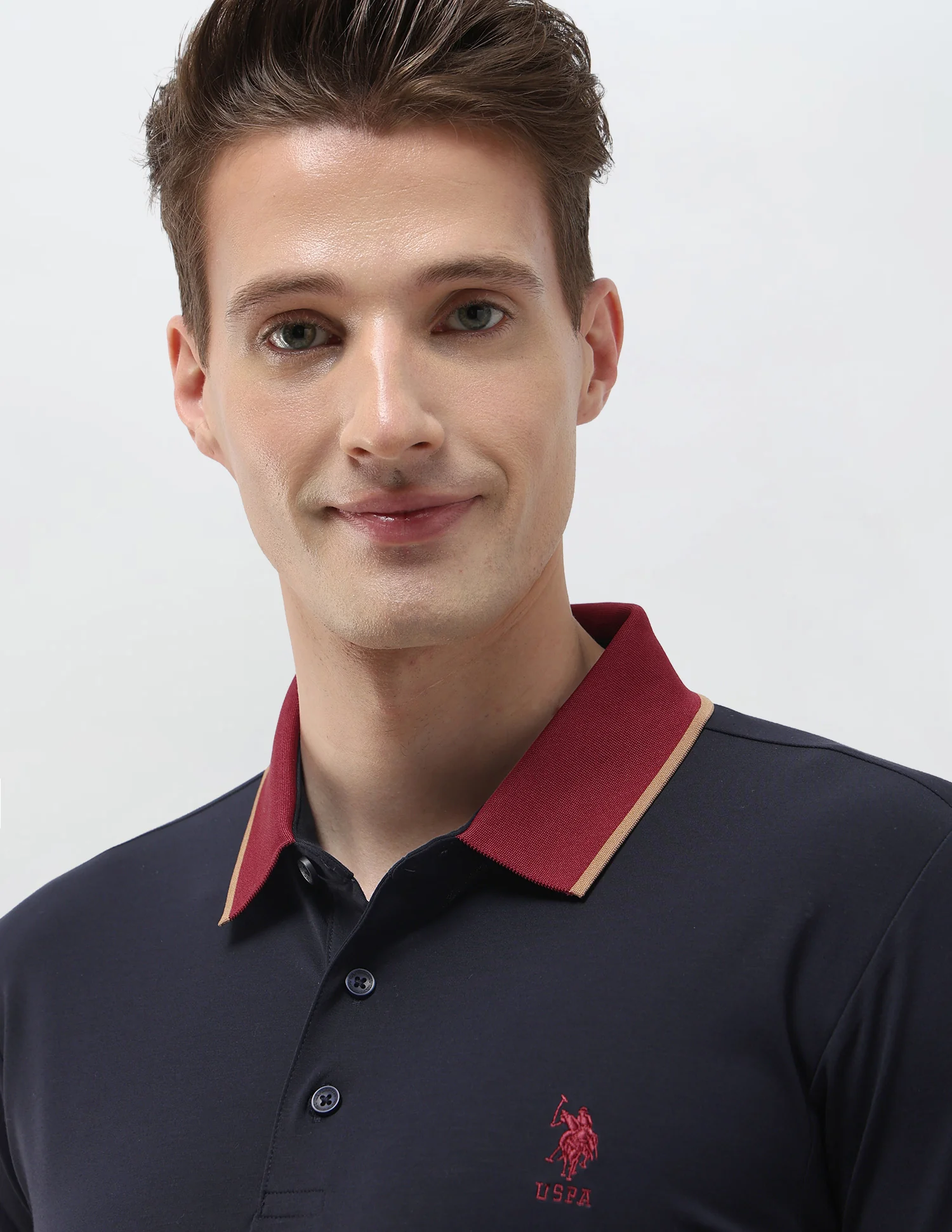 Solid Slim Fit Polo Shirt - Image 7