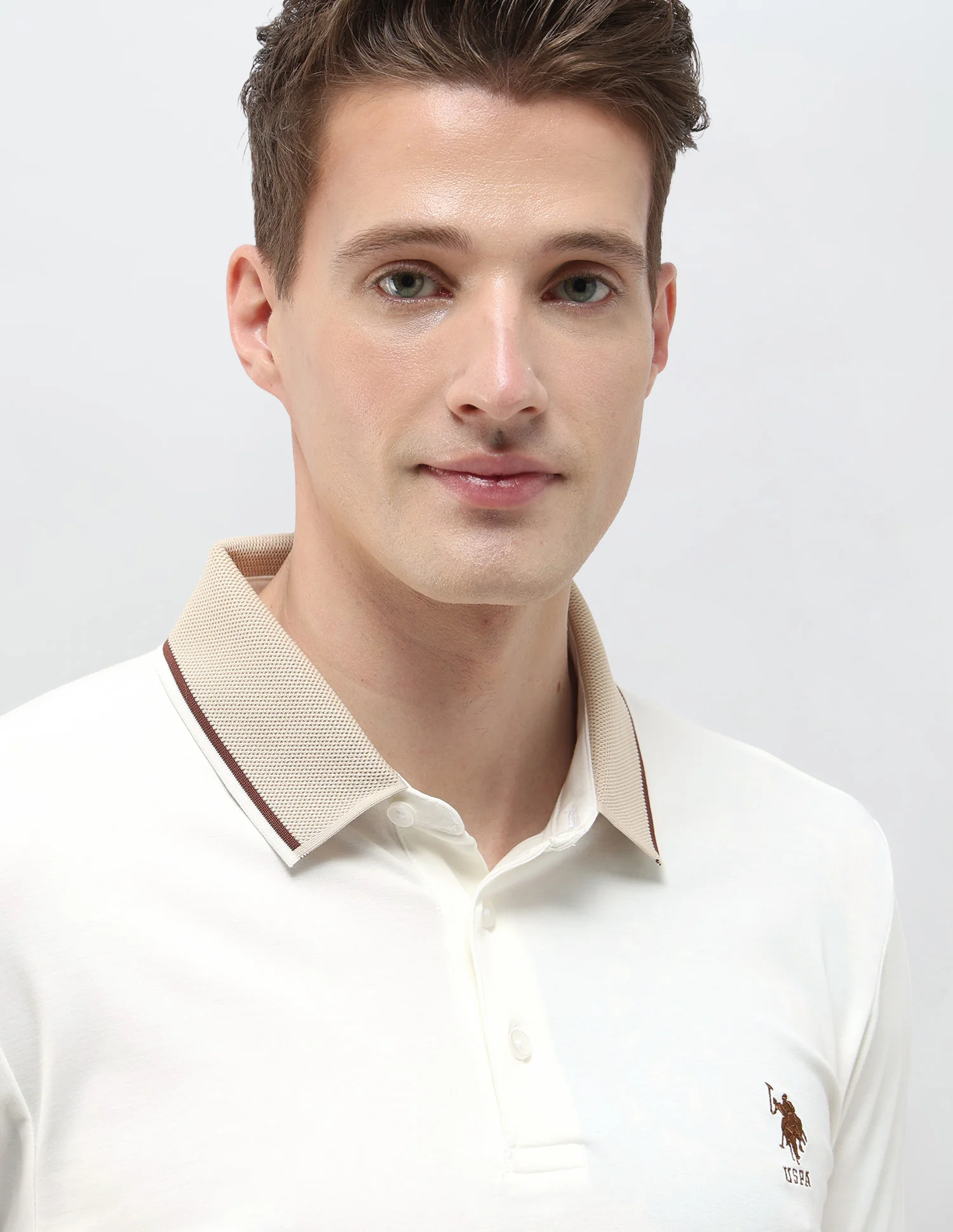 Solid Slim Fit Polo Shirt - Image 7