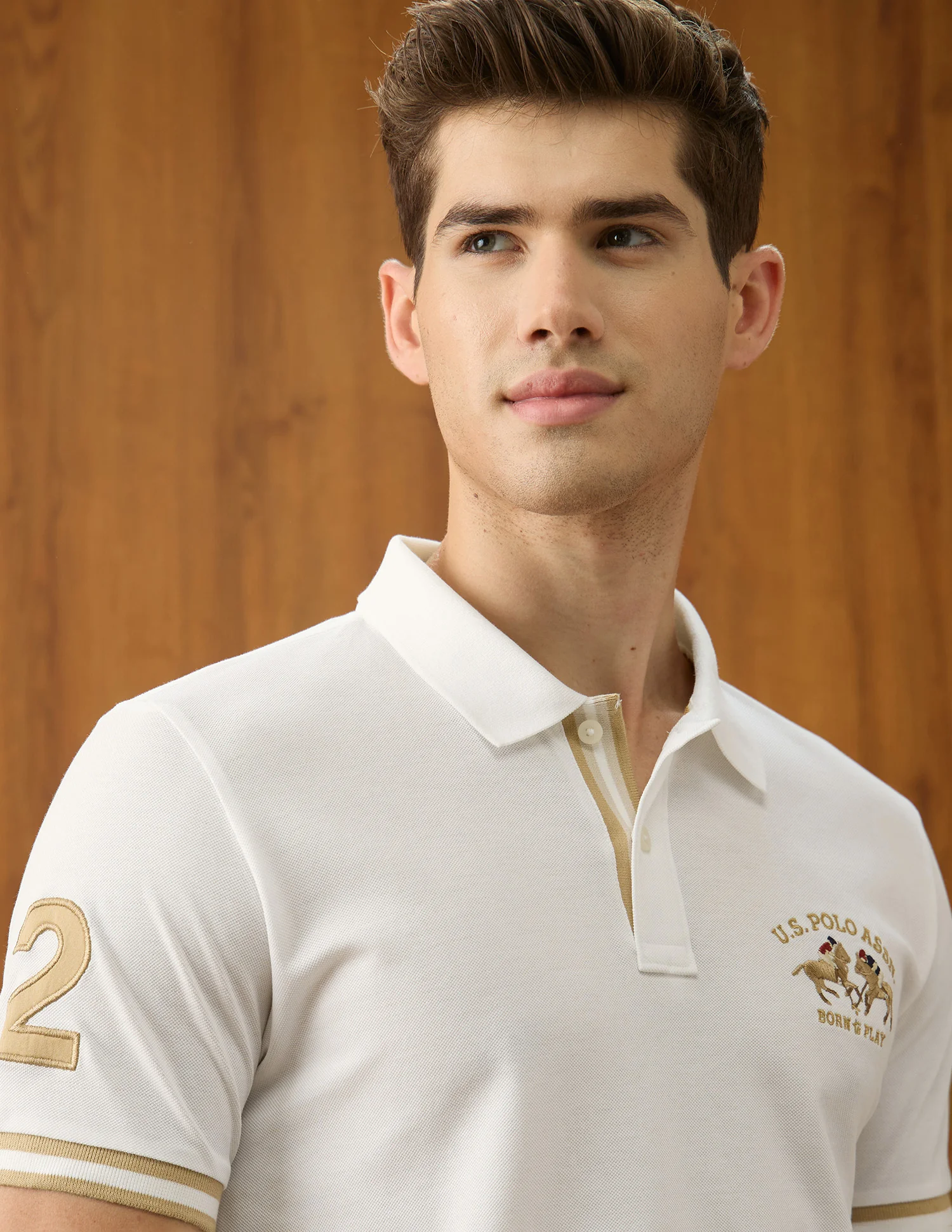 Solid Slim Fit Polo Shirt - Image 7
